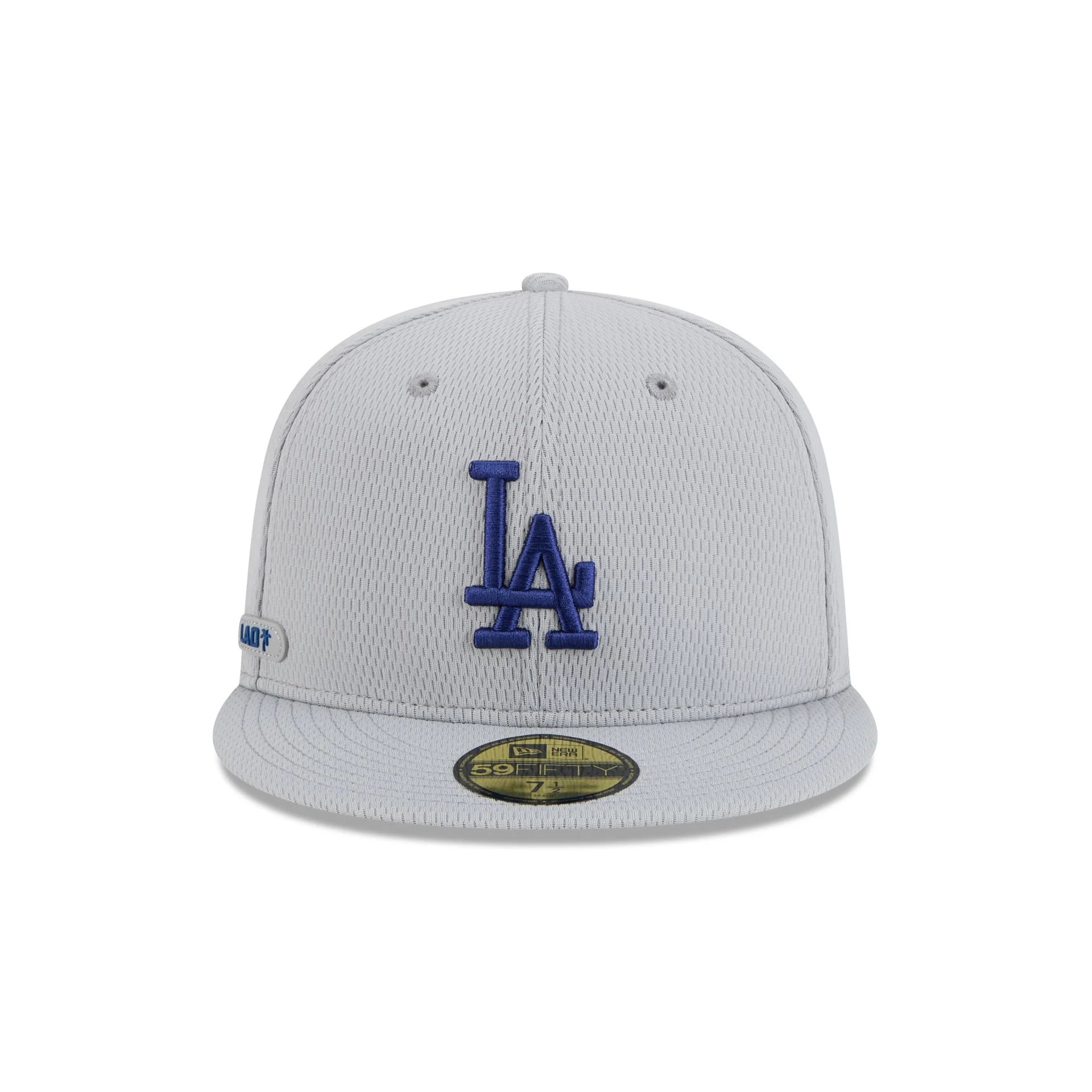 Los Angeles Dodgers 2025 Clubhouse Gray 59FIFTY Fitted Hat