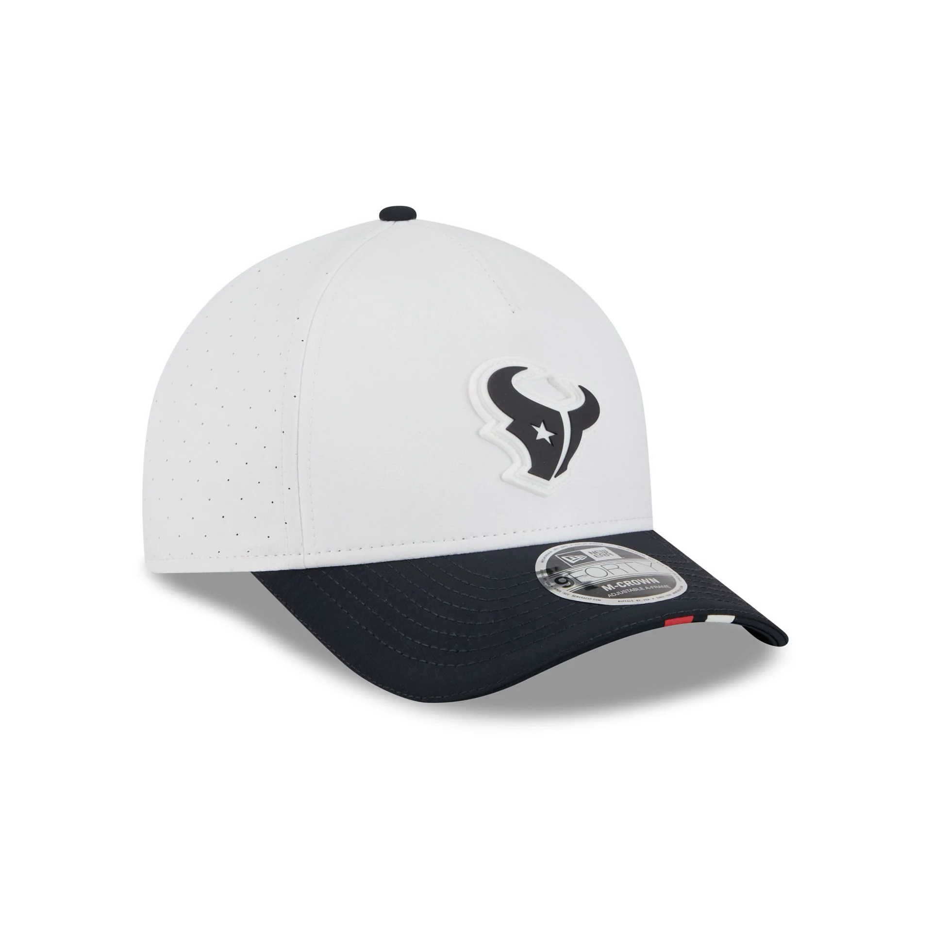 Houston Texans 2025 Training 9FORTY M-Crown A-Frame Snapback Hat