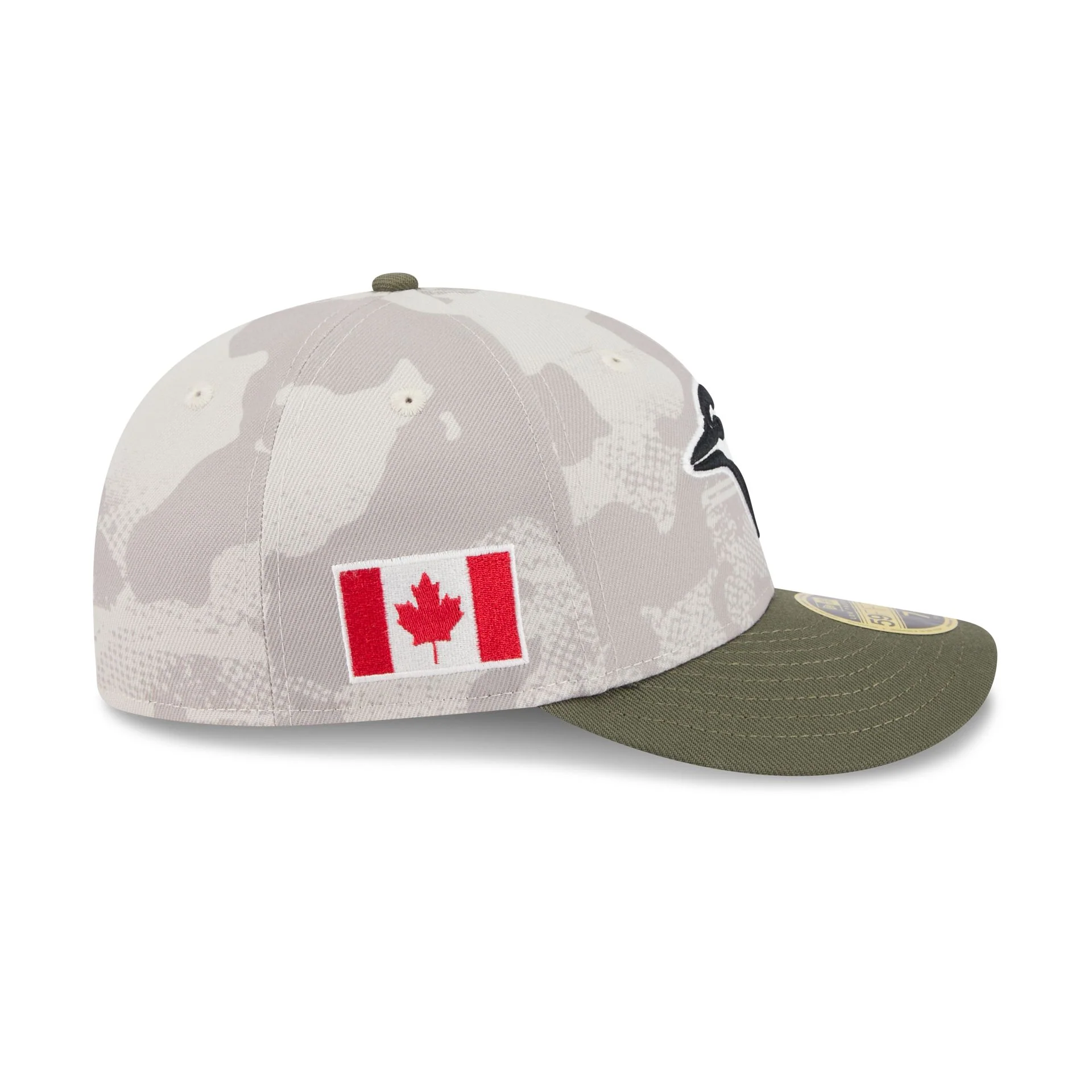 Toronto Blue Jays Armed Forces Day 2025 Low Profile 59FIFTY Fitted Hat