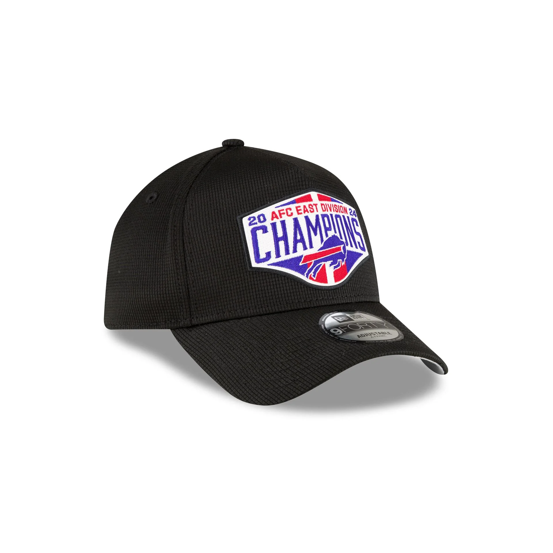 Buffalo Bills 2024 Division Champion Locker Room 9FORTY A-Frame Snapback Hat