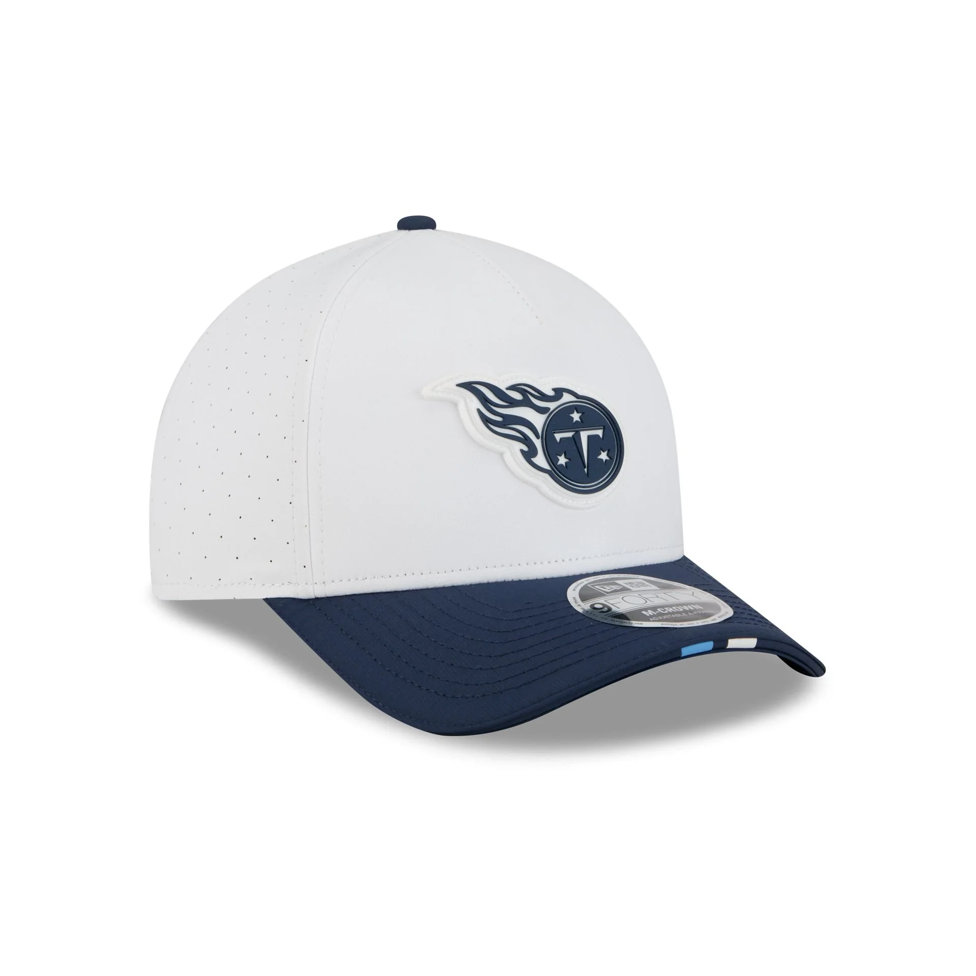 Tennessee Titans 2025 Training 9FORTY M-Crown A-Frame Snapback Hat