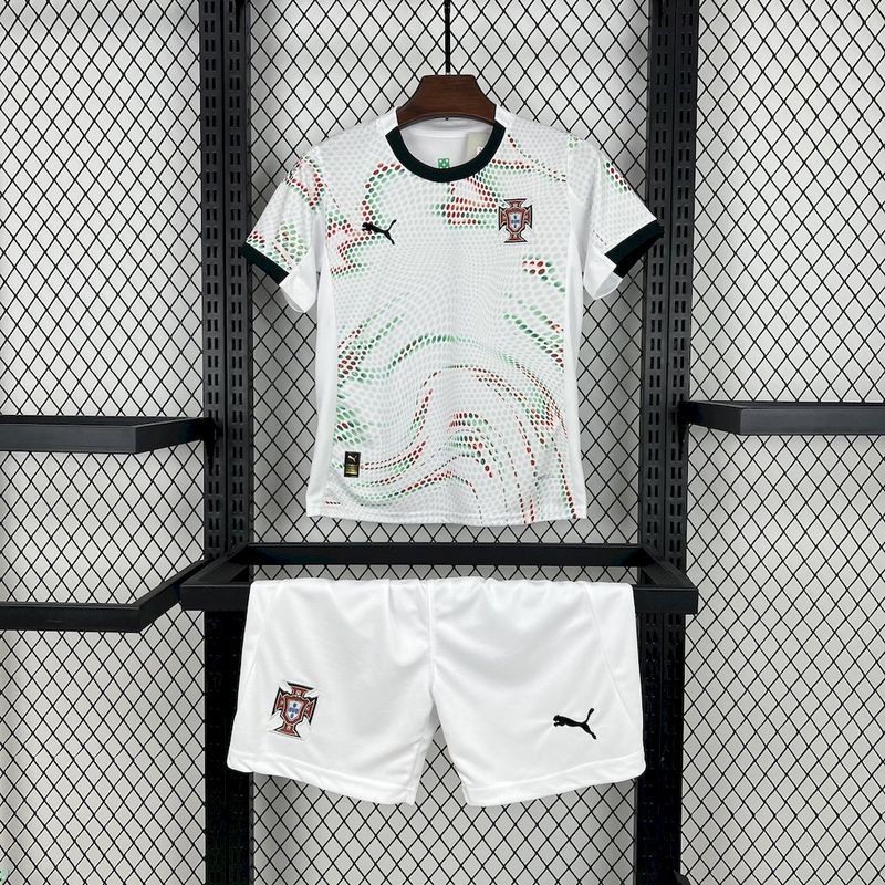 Portugal Away 2025 Kit Kids