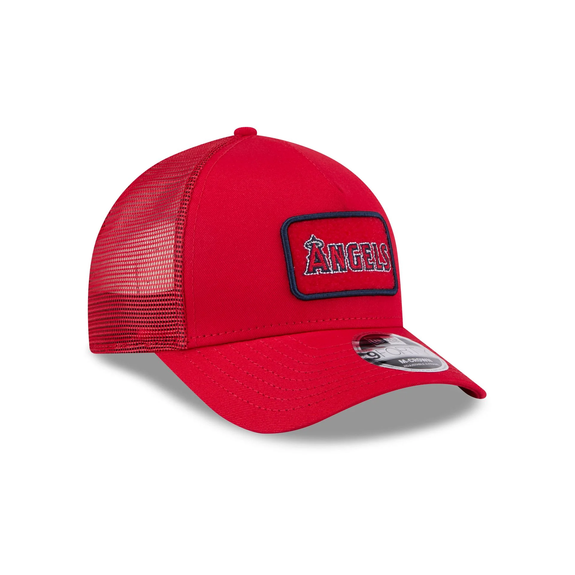 Los Angeles Angels Tonal Patch 9FORTY M-Crown A-Frame Trucker Hat