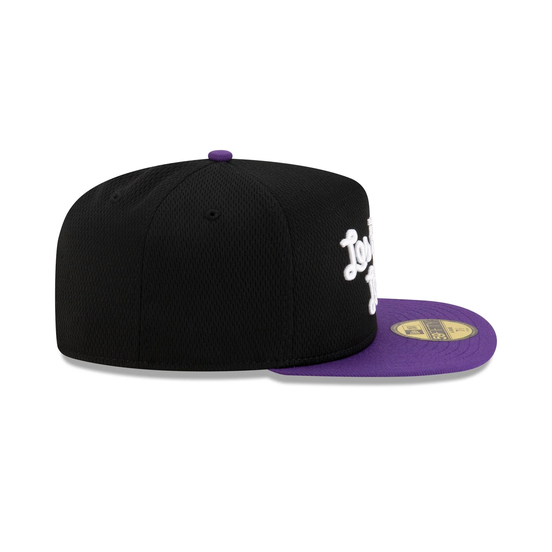 Los Angeles Lakers Dashmark Mesh 59FIFTY A-Frame Fitted Hat