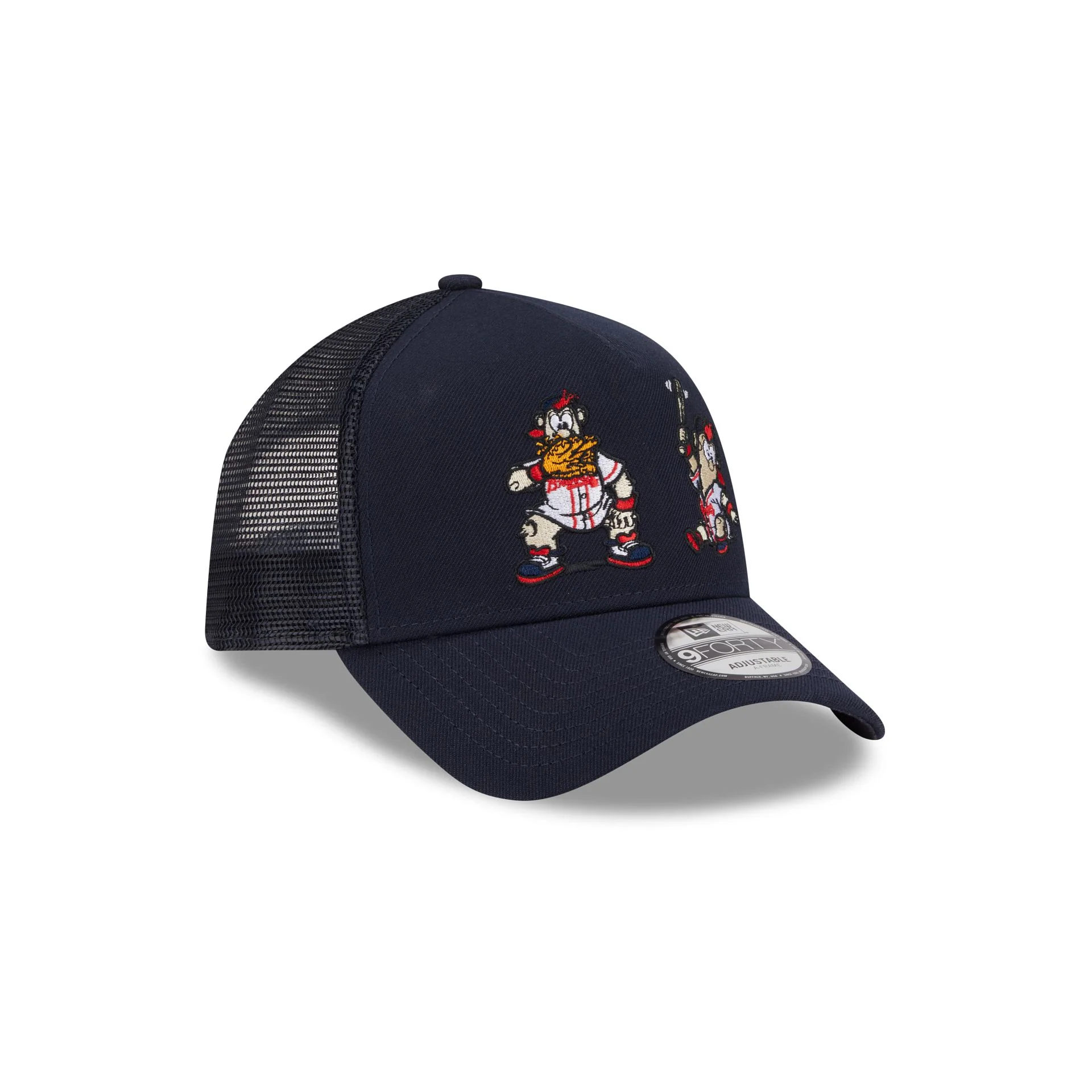 Atlanta Braves Generation Mascots 9FORTY A-Frame Trucker Hat