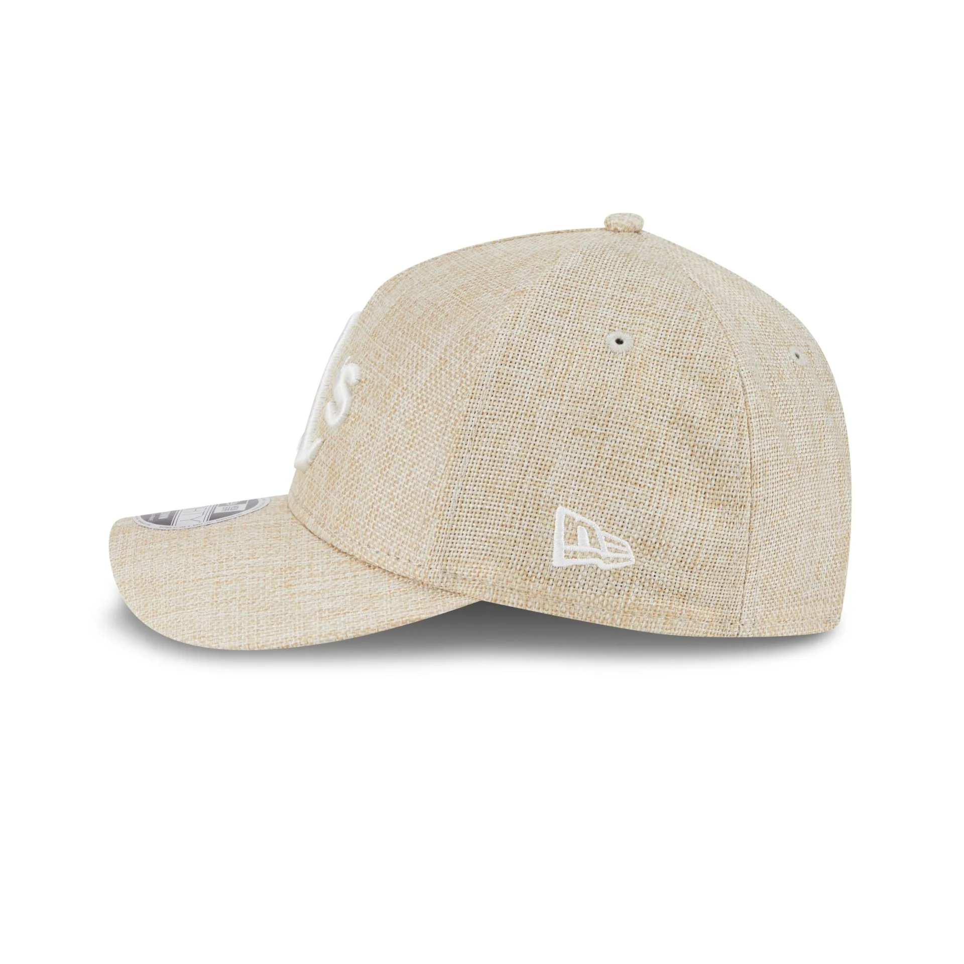 Athletics Cotton Weave Stone 9FORTY M-Crown A-Frame Snapback Hat