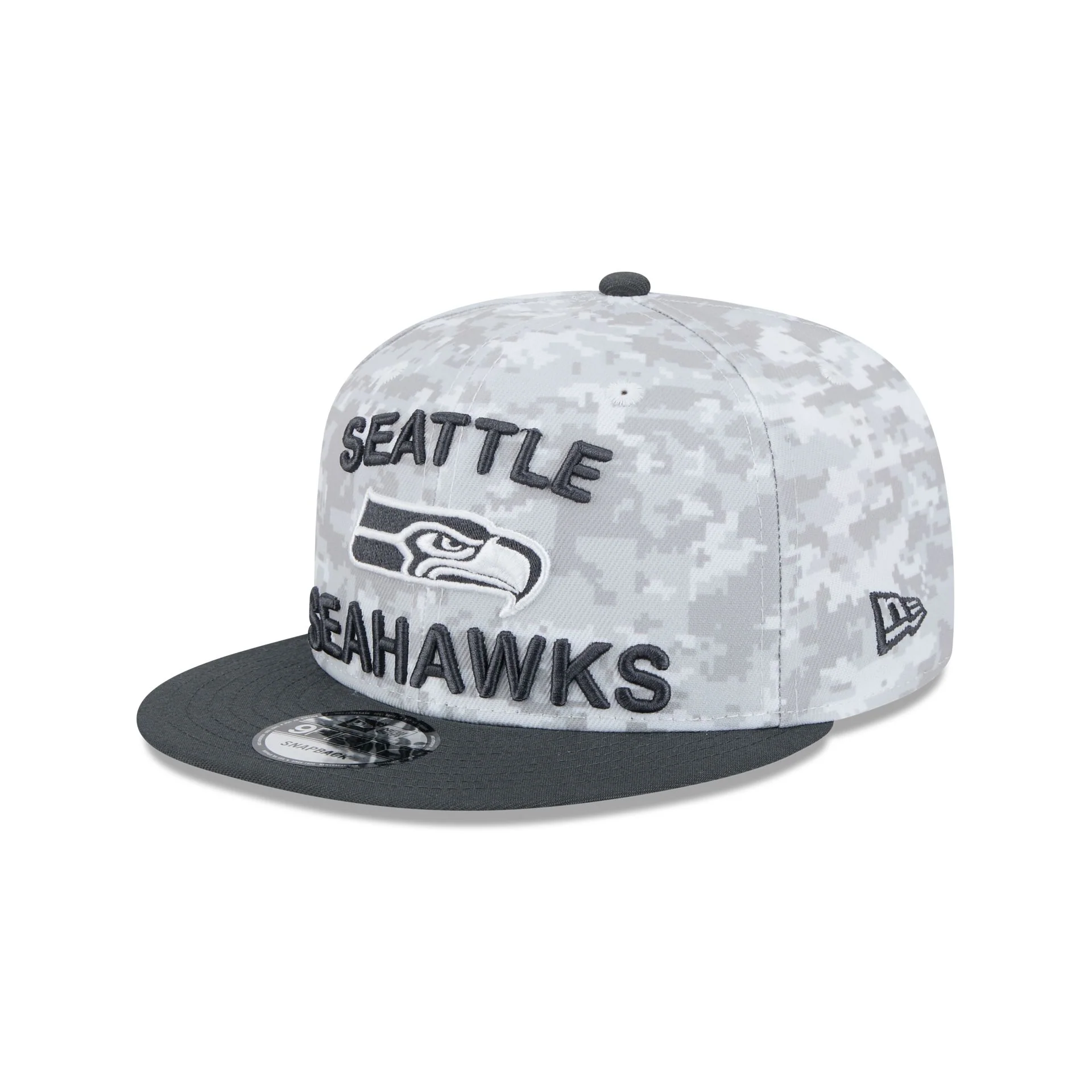 Seattle Seahawks 2024 Salute to Service 9FIFTY Snapback Hat