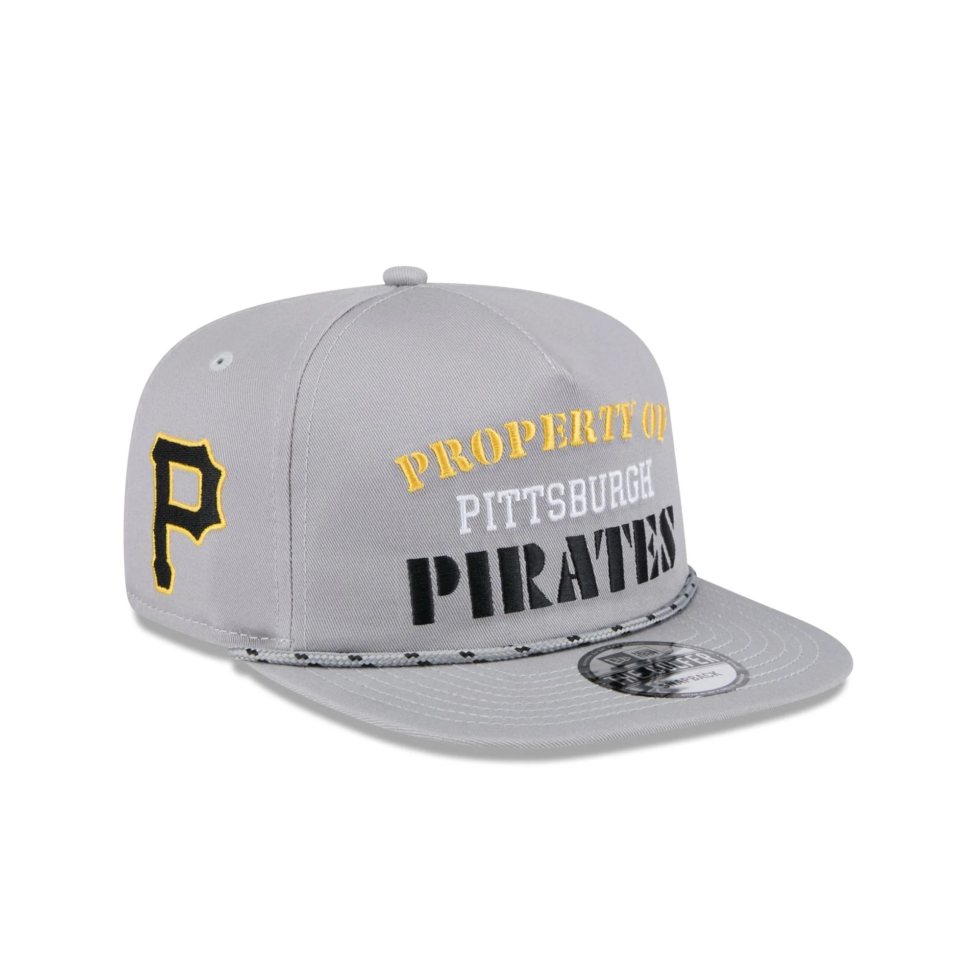 Pittsburgh Pirates Vintage Gray Rope Golfer Hat
