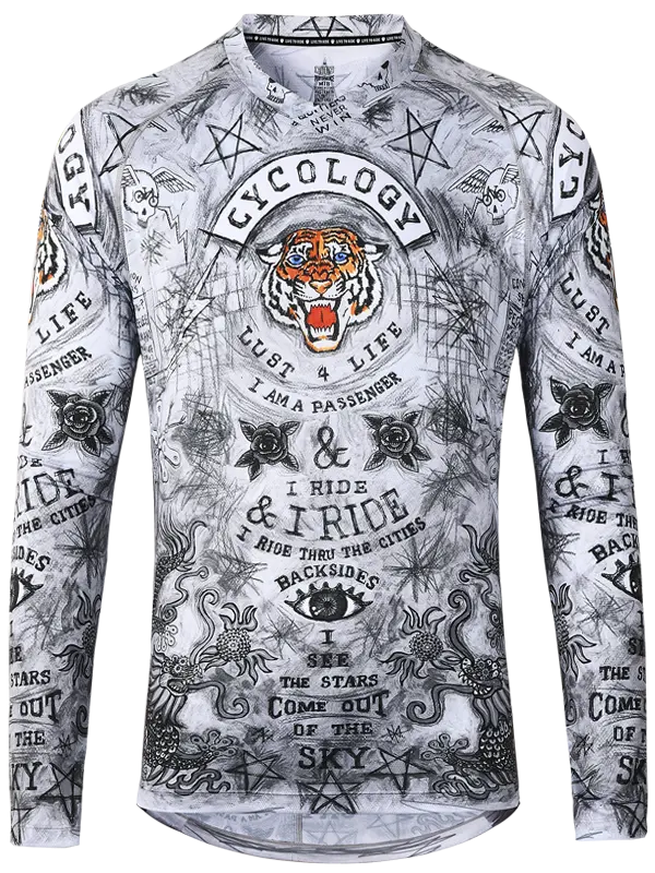 City of Angels  Men's Long Sleeve MTB Jersey