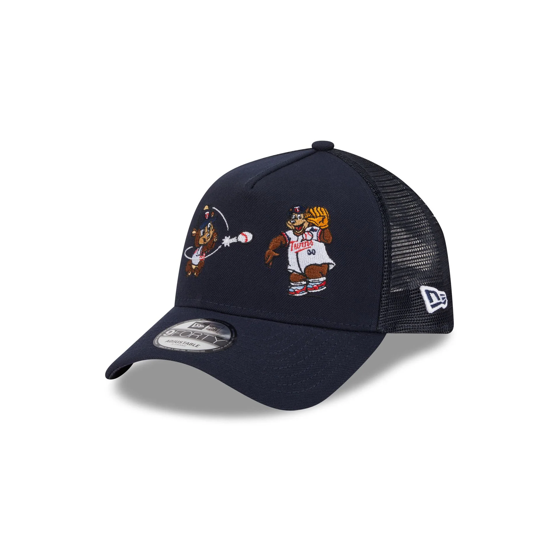 Minnesota Twins Generation Mascots 9FORTY A-Frame Trucker Hat