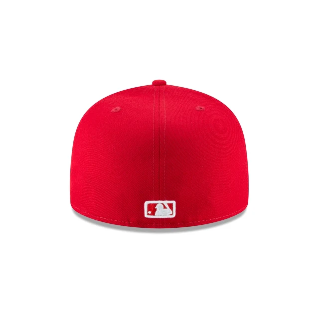 San Francisco Giants Scarlet Basic 59FIFTY Fitted Hat