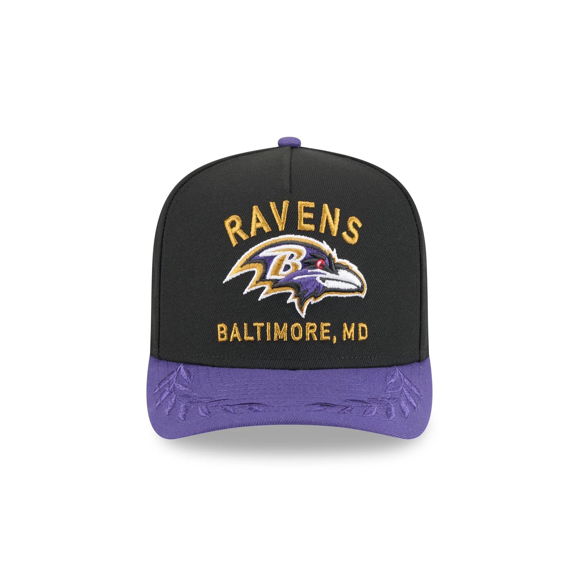 Baltimore Ravens 2025 Draft 9FIFTY A-Frame Snapback Hat