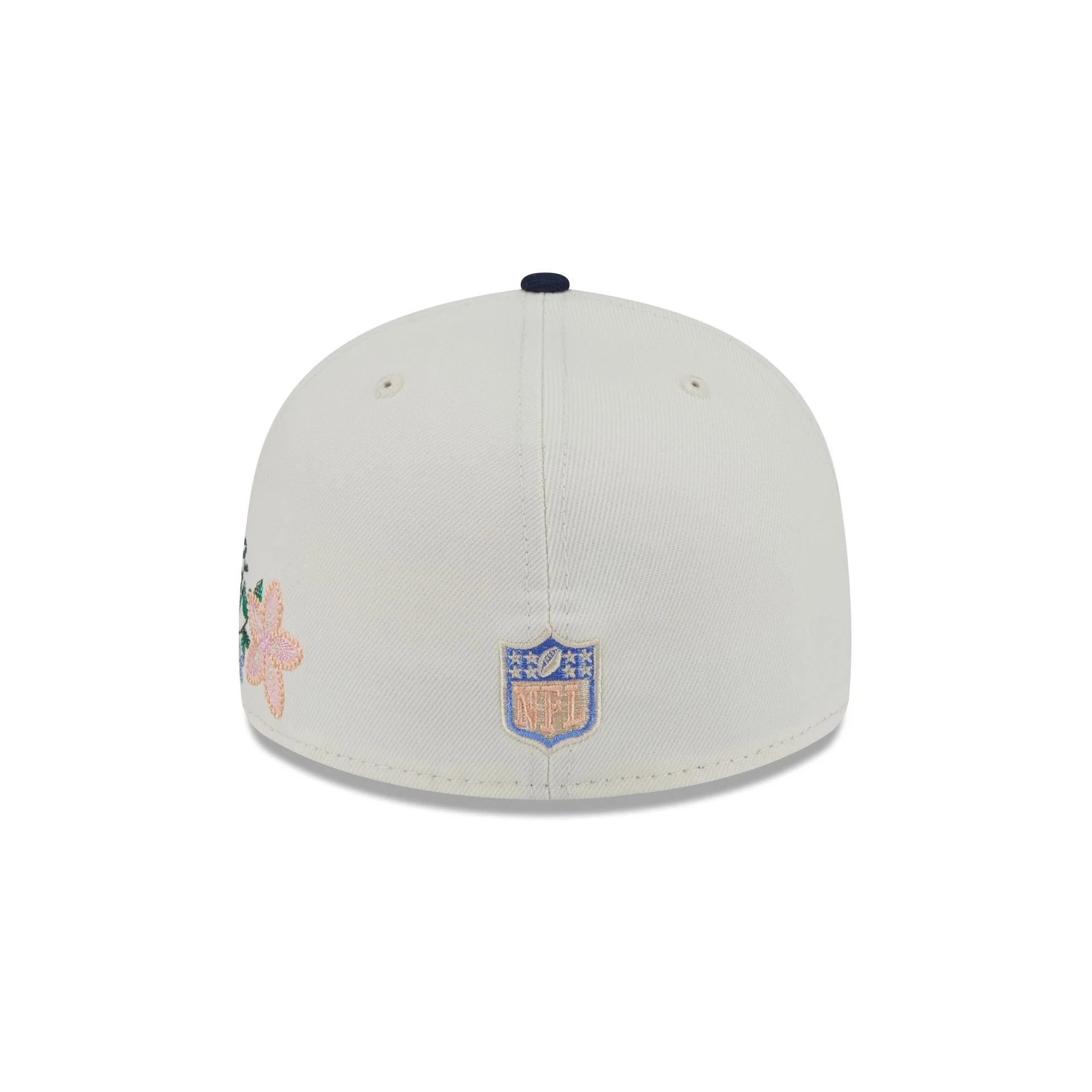 Dallas Cowboys Tonal Florals White 59FIFTY Fitted Hat