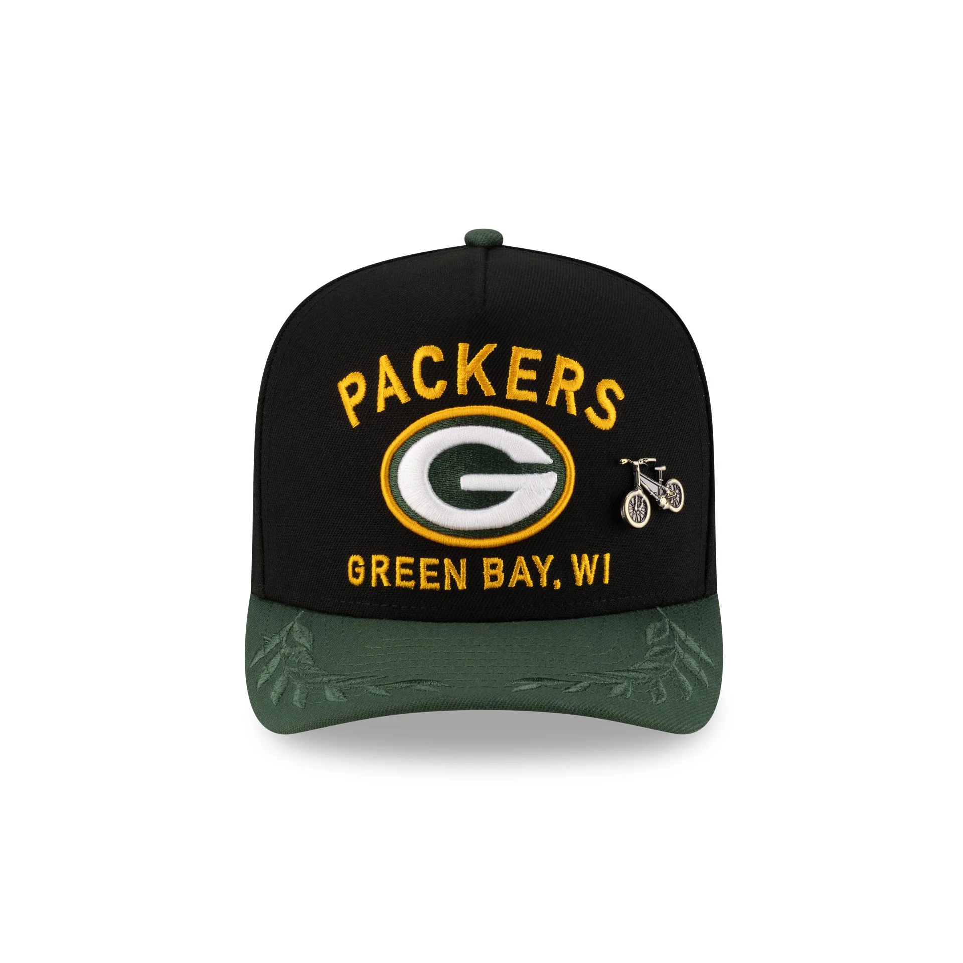 Green Bay Packers 2025 Draft Black 59FIFTY A-Frame Fitted Hat