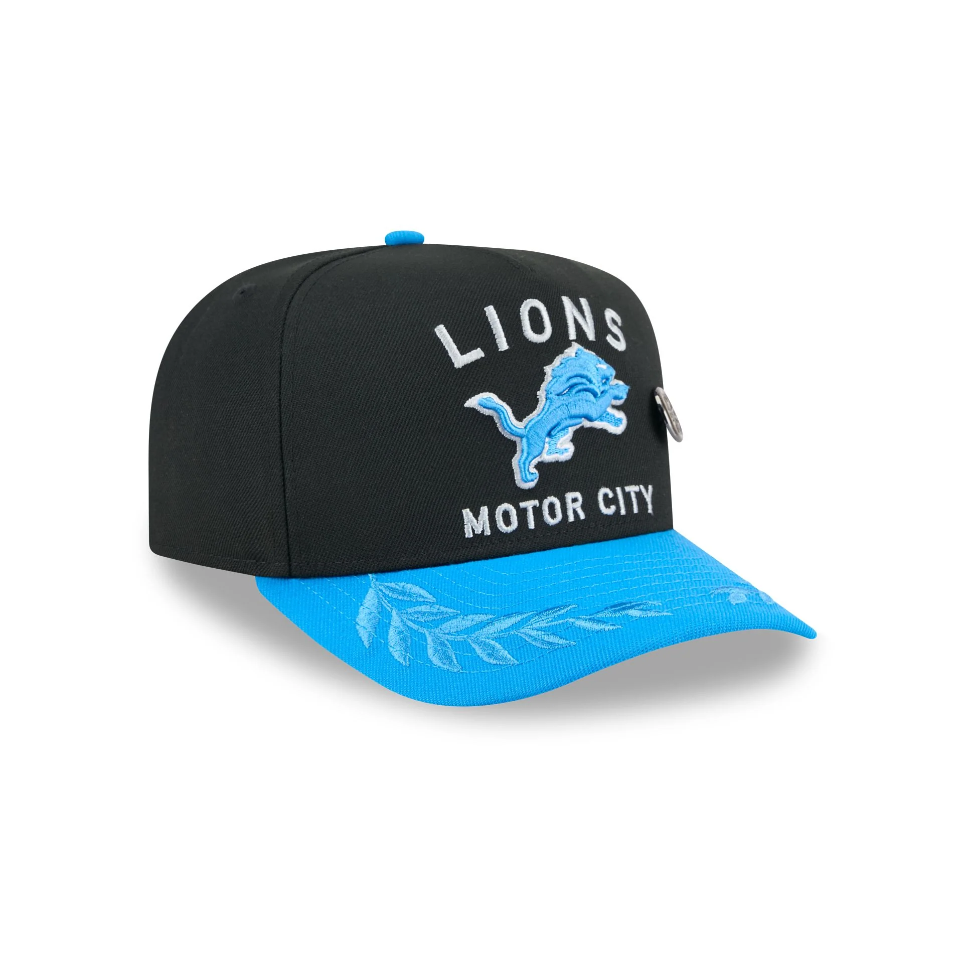 Detroit Lions 2025 Draft Black 59FIFTY A-Frame Fitted Hat