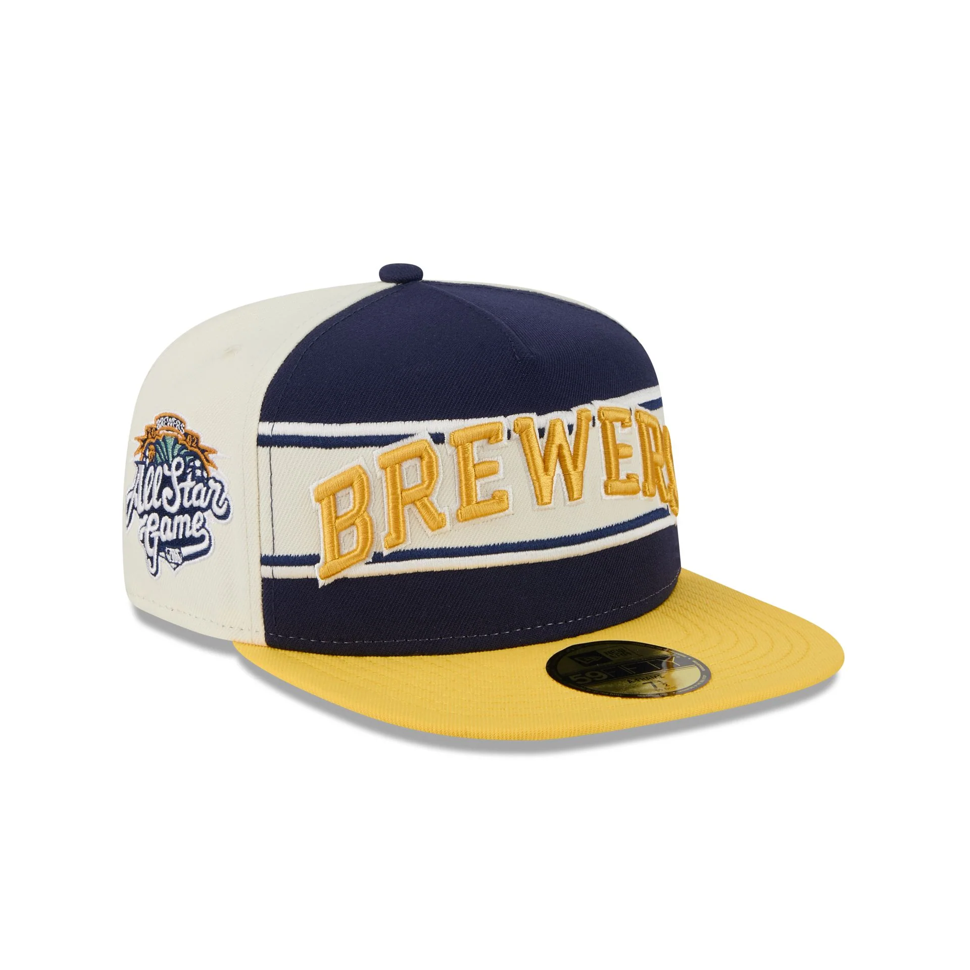 Milwaukee Brewers Summer Derby 59FIFTY A-Frame Fitted Hat