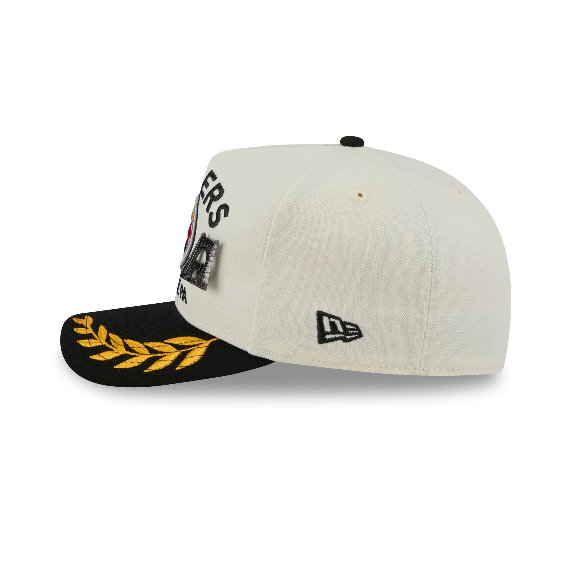 Pittsburgh Steelers 2025 Draft Chrome White 59FIFTY A-Frame Fitted Hat