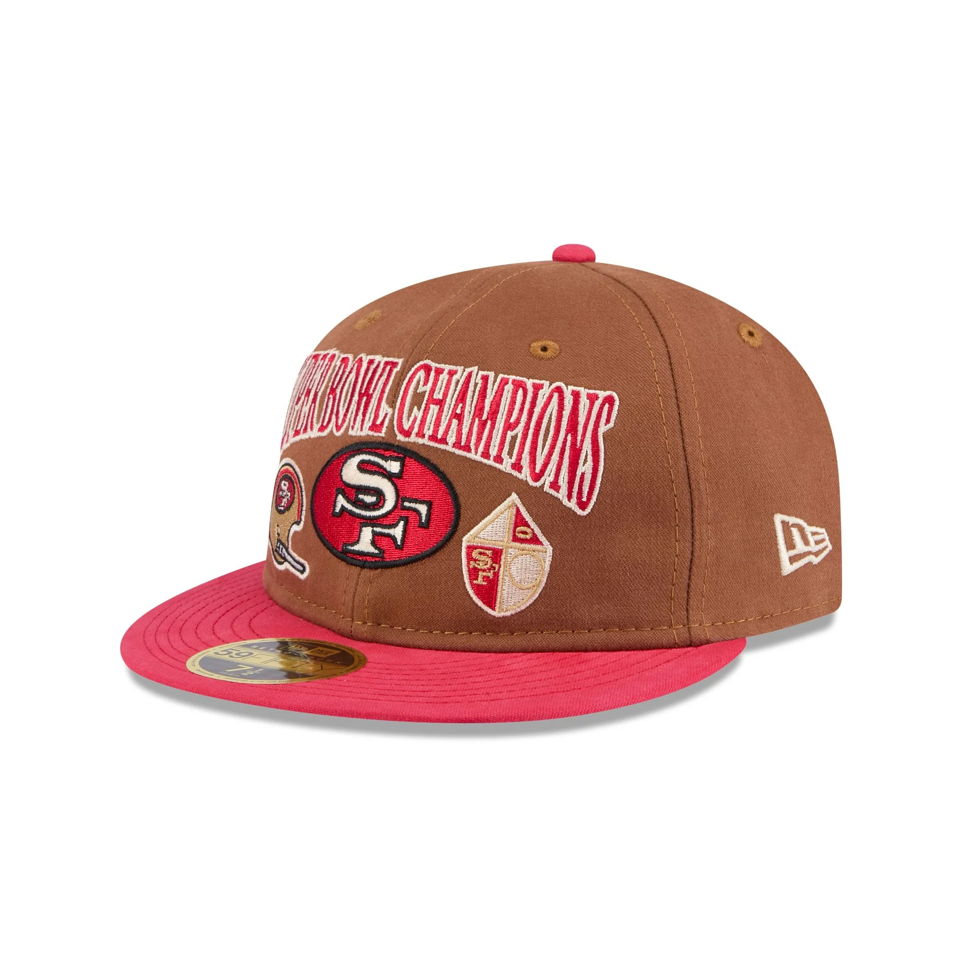 San Francisco 49ers Champions Retro Crown 59FIFTY Fitted Hat