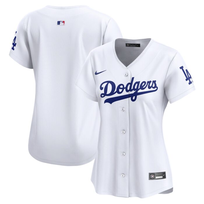 Women’s Los Angeles Dodgers Nike White Home Limited Jersey
