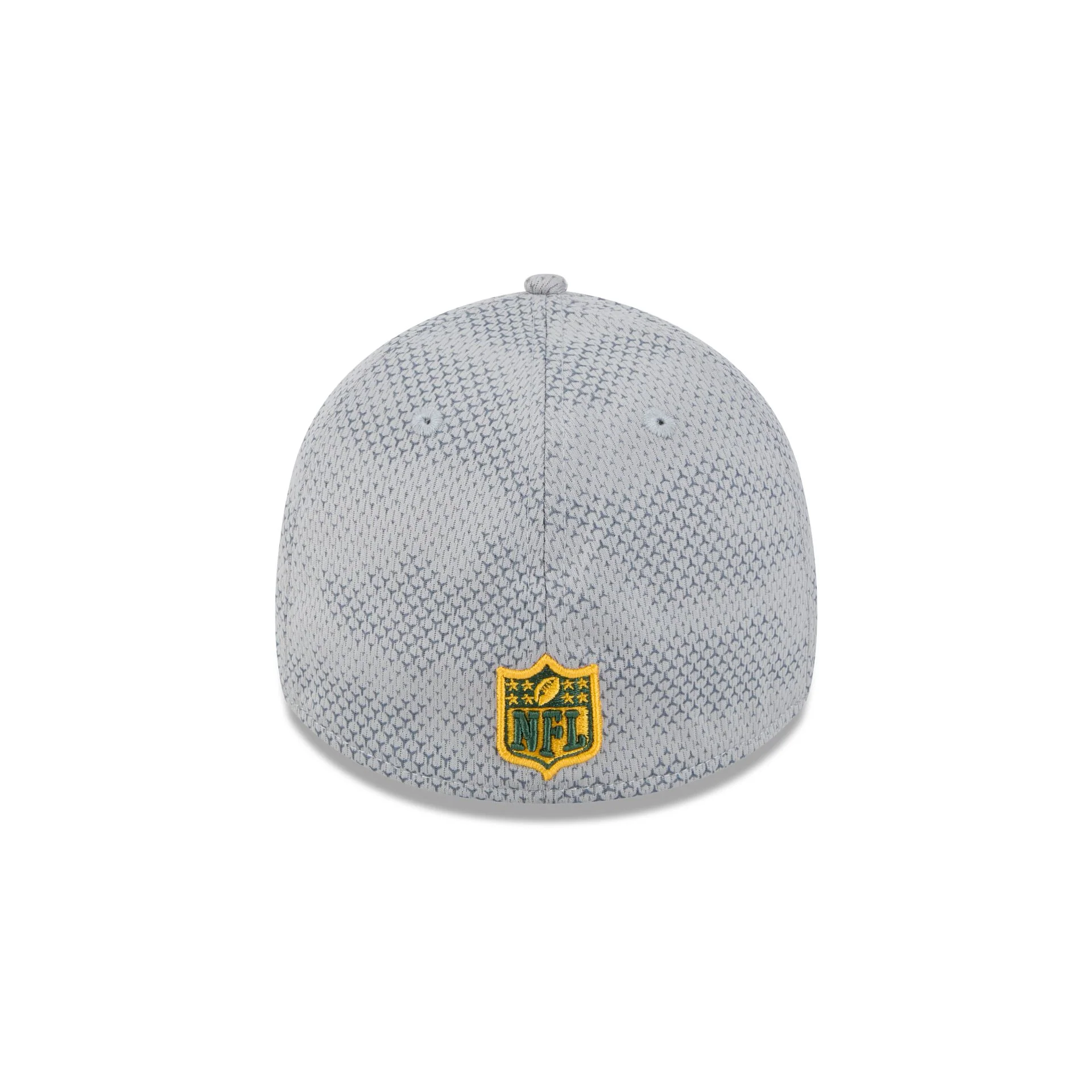 Green Bay Packers 2024 Sideline Gray 39THIRTY Stretch Fit Hat