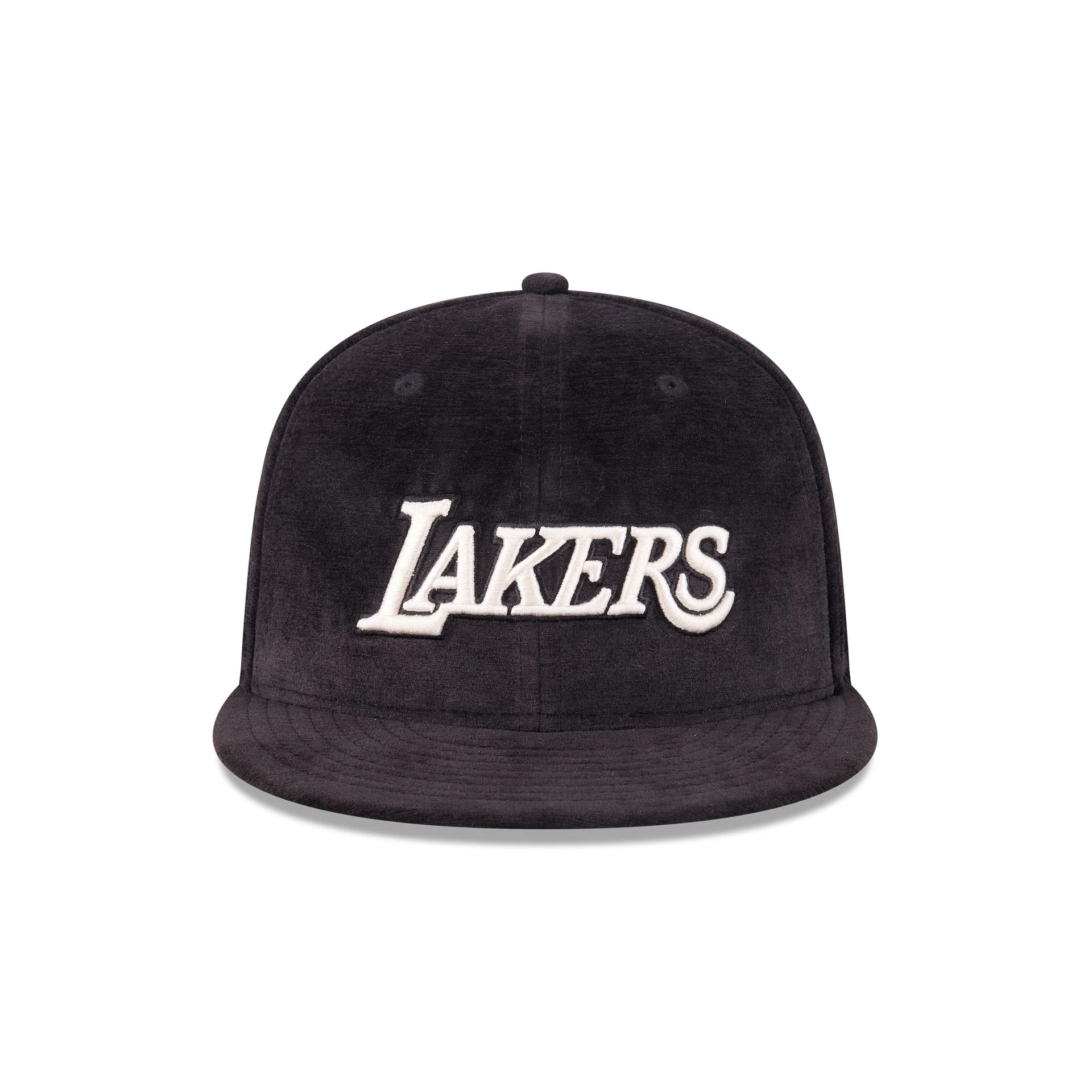 Los Angeles Lakers Black Velvet 59FIFTY Fitted Hat