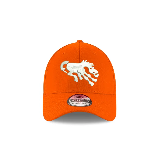 Denver Broncos Team Classic Orange 39THIRTY Stretch Fit Hat
