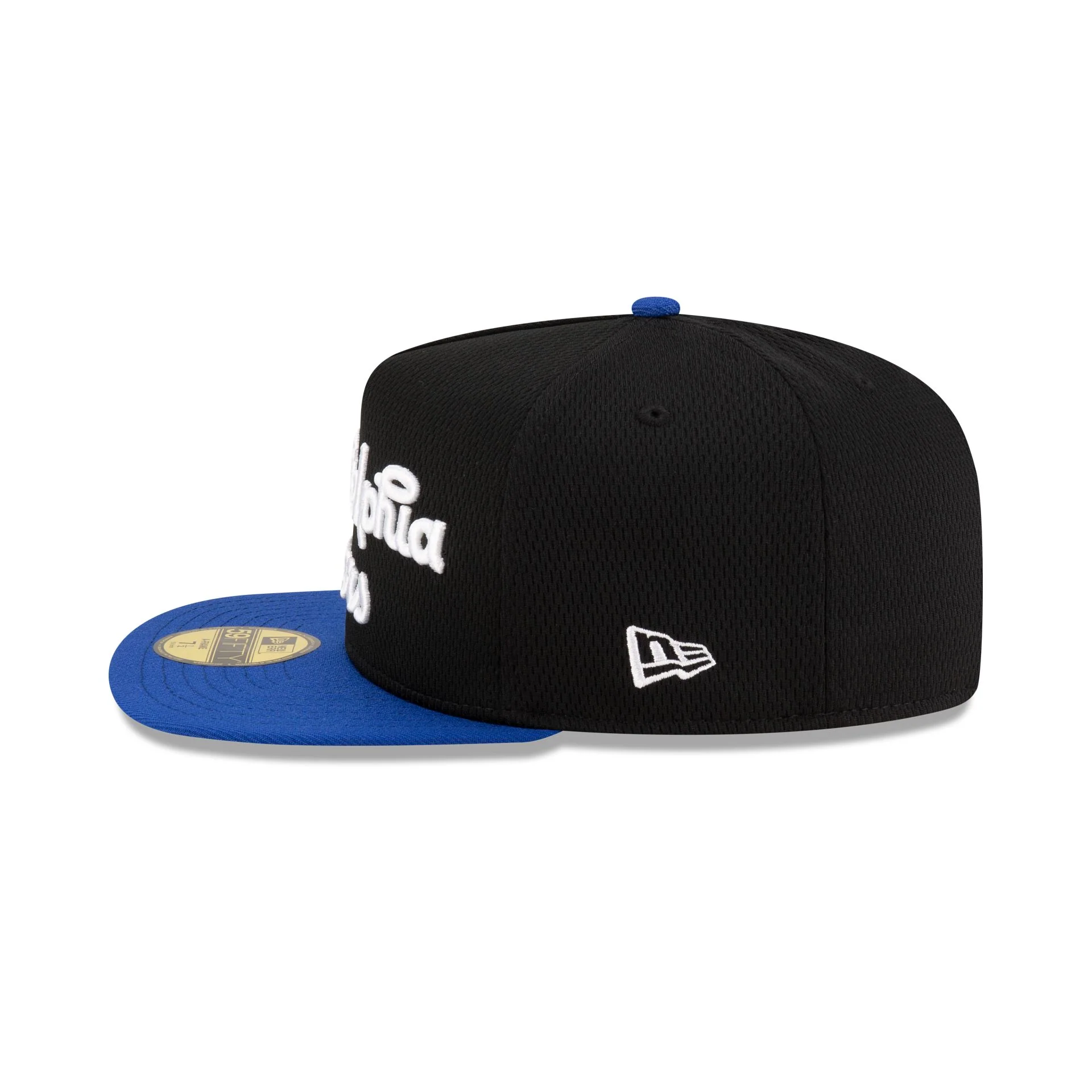 Philadelphia 76ers Dashmark Mesh 59FIFTY A-Frame Fitted Hat
