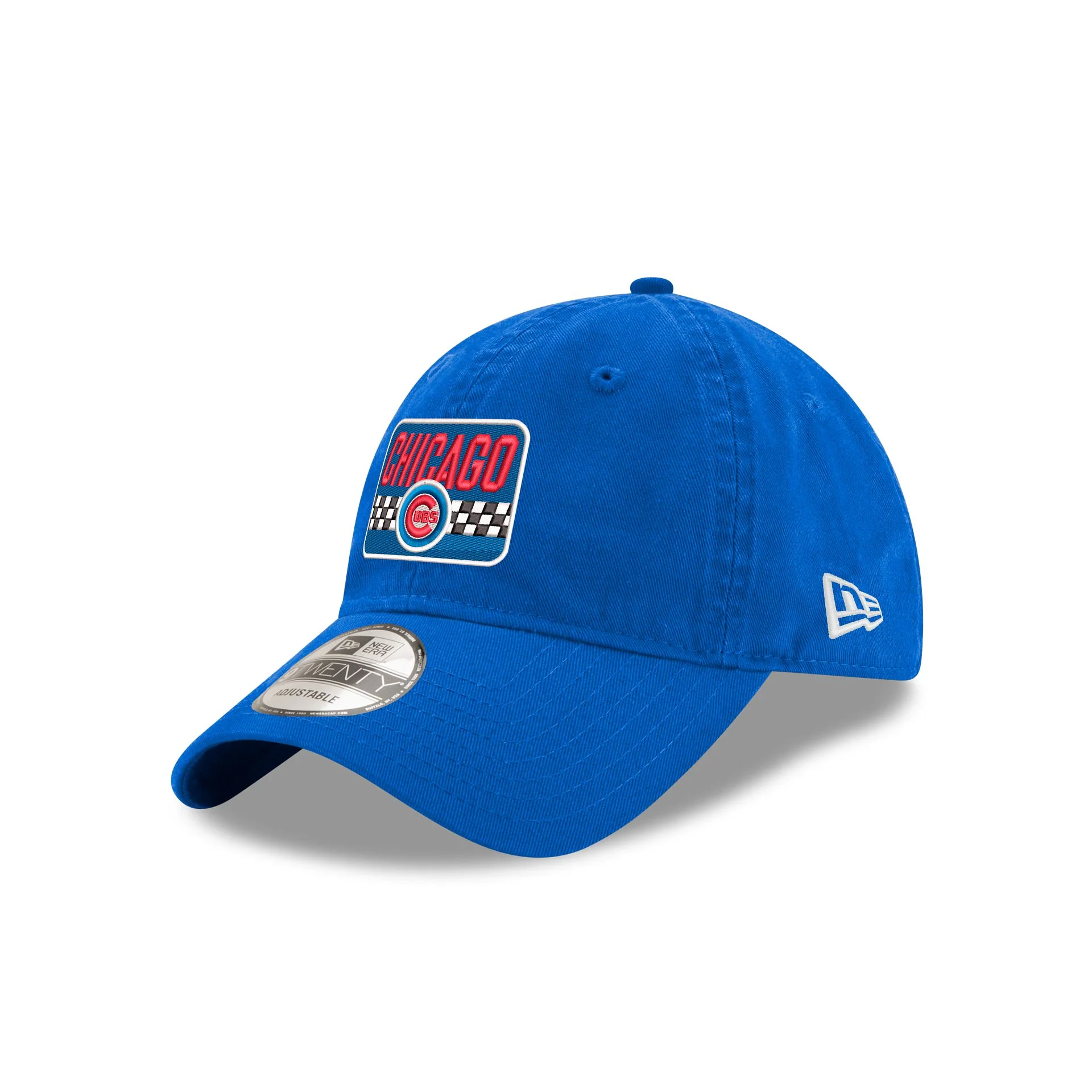 Chicago Cubs x NASCAR Chicago Street Race Blue 9TWENTY Adjustable Hat