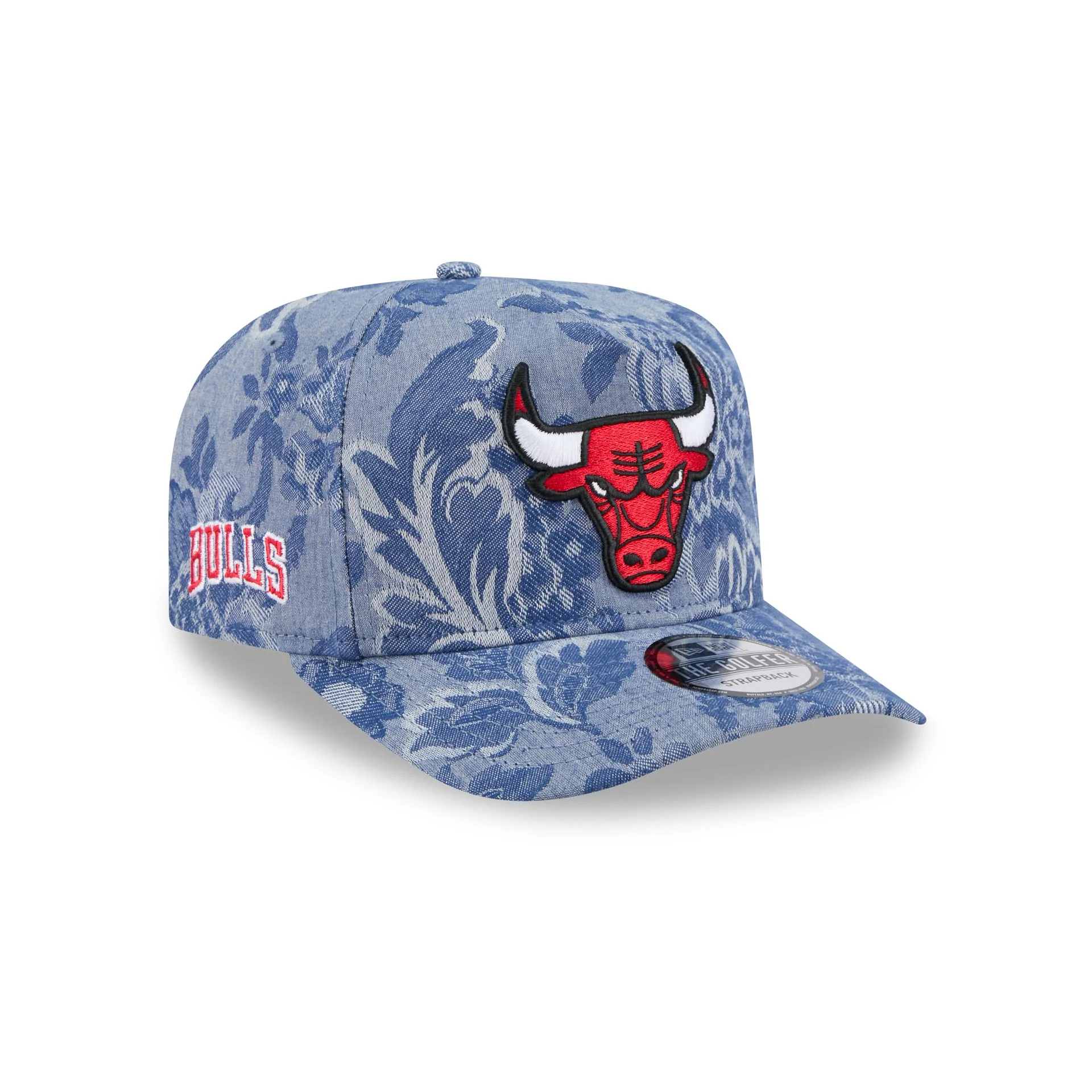 Chicago Bulls Denim Jacquard Golfer Hat