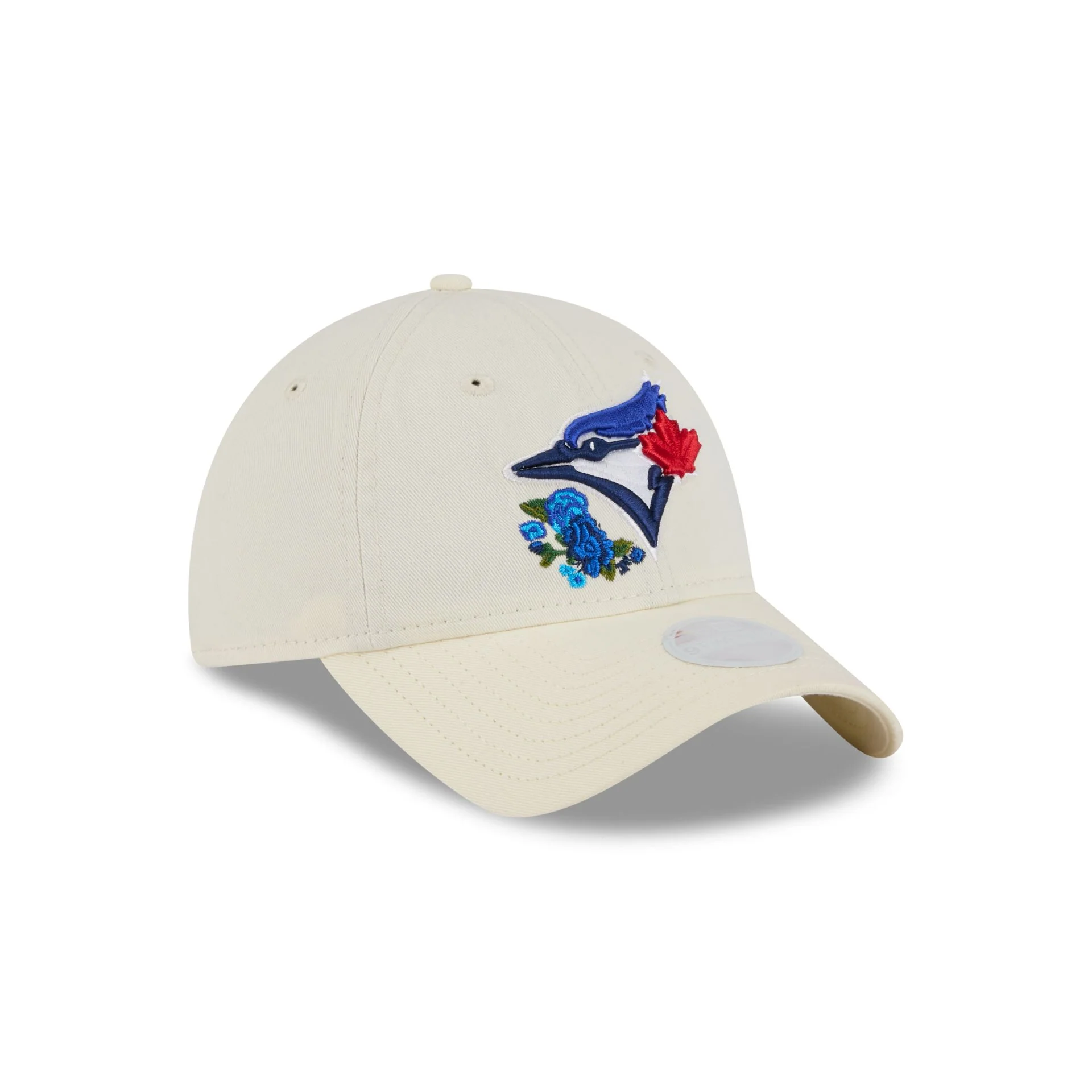 Toronto Blue Jays Women's Floral Stitch 9TWENTY Adjustable Hat
