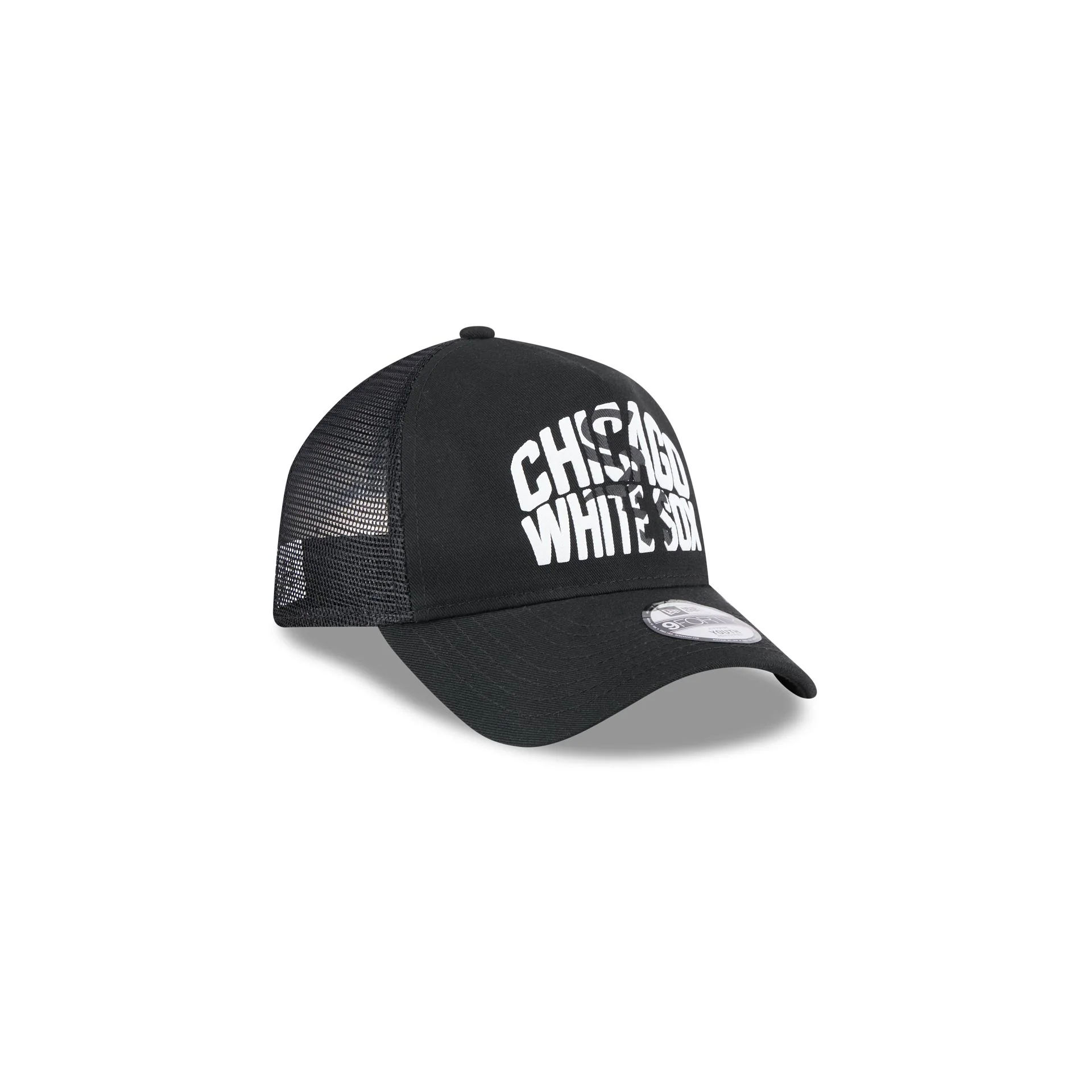 Chicago White Sox Kids Chalk 9FORTY A-Frame Trucker Hat