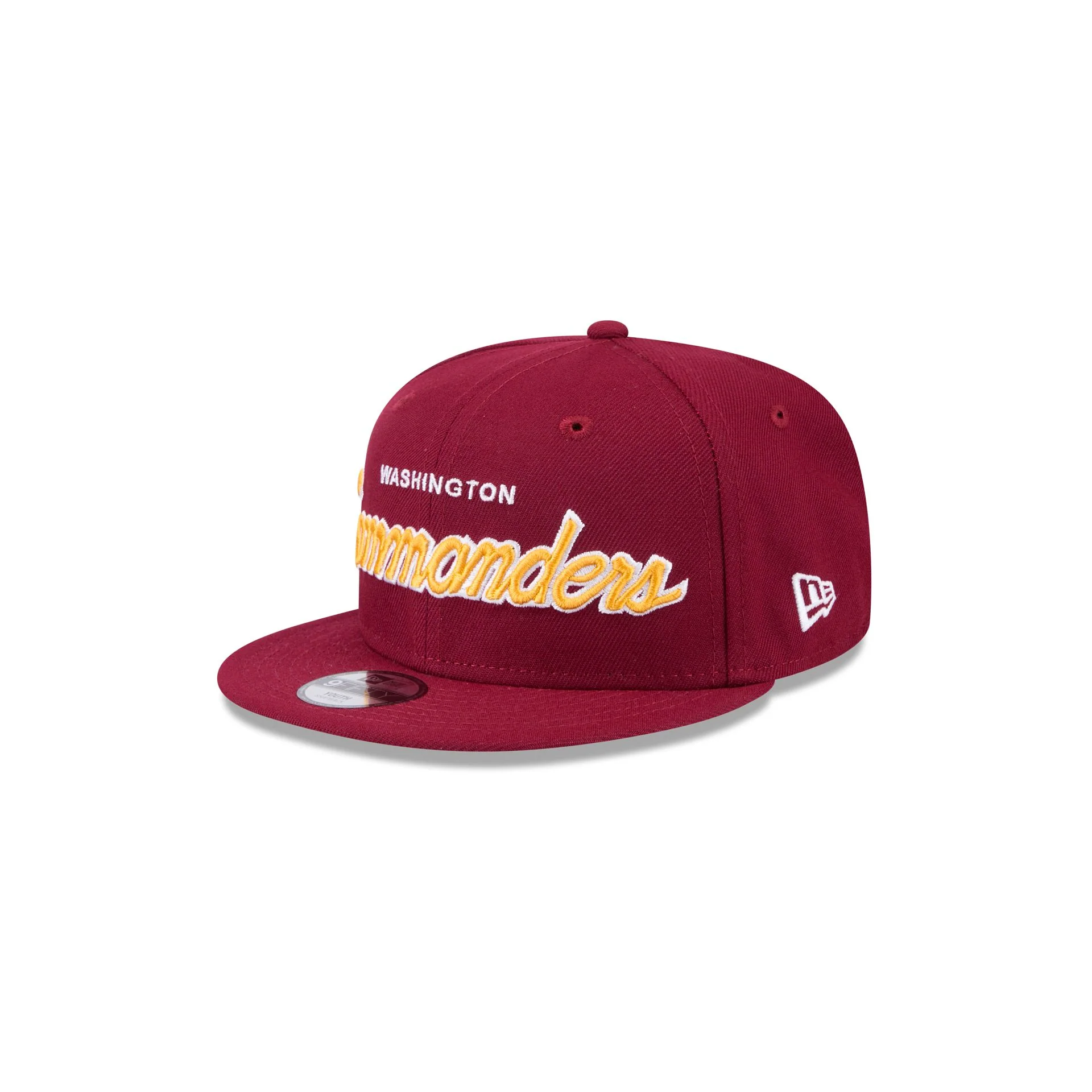 Washington Commanders Script Kids 9FIFTY Snapback Hat