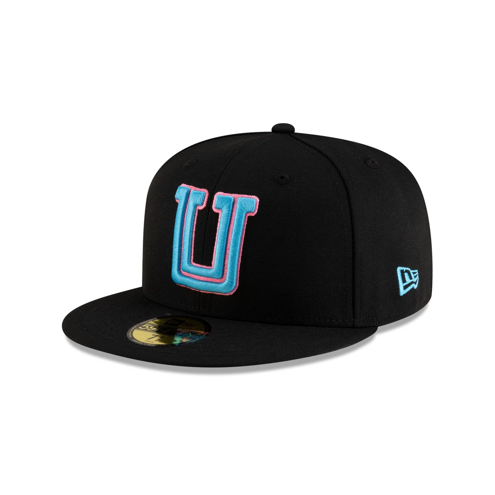 Club Tigres UANL Black Neon 59FIFTY Fitted Hat
