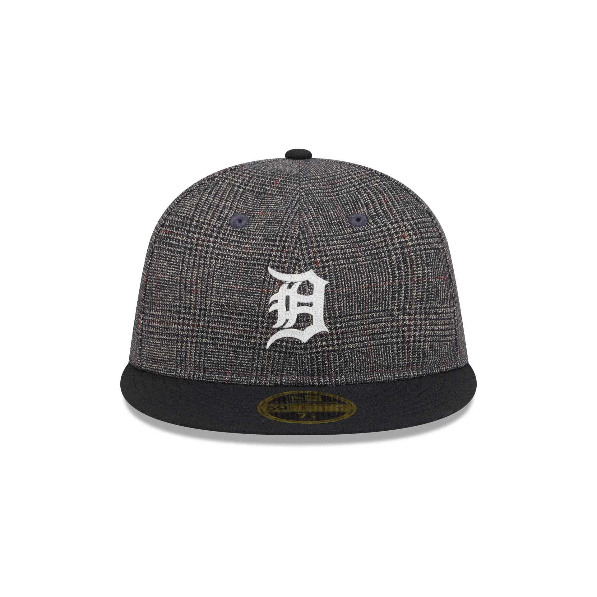 Detroit Tigers Plaid Retro Crown 59FIFTY Fitted Hat
