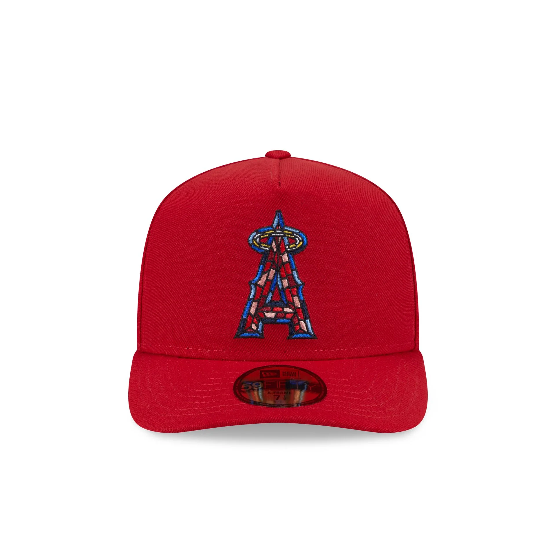 Los Angeles Angels Stained Glass 59FIFTY A-Frame Fitted Hat