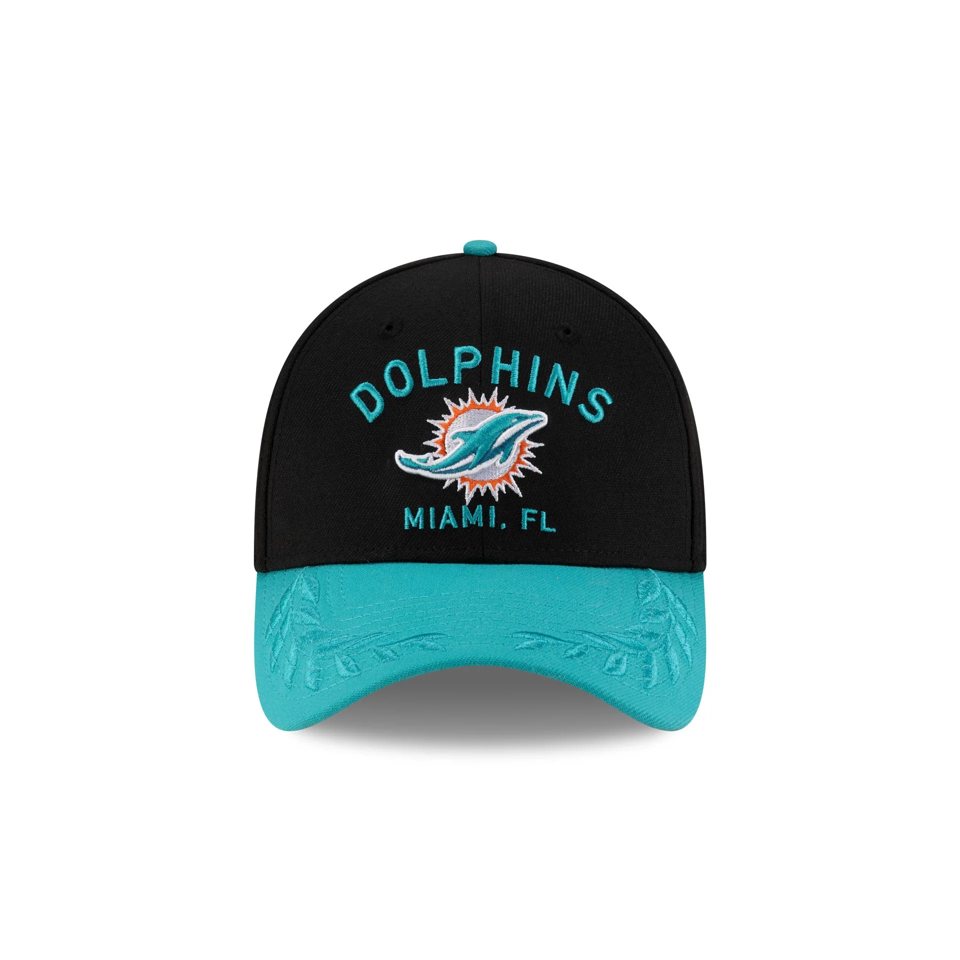 Miami Dolphins 2025 Draft 39THIRTY Stretch Fit Hat