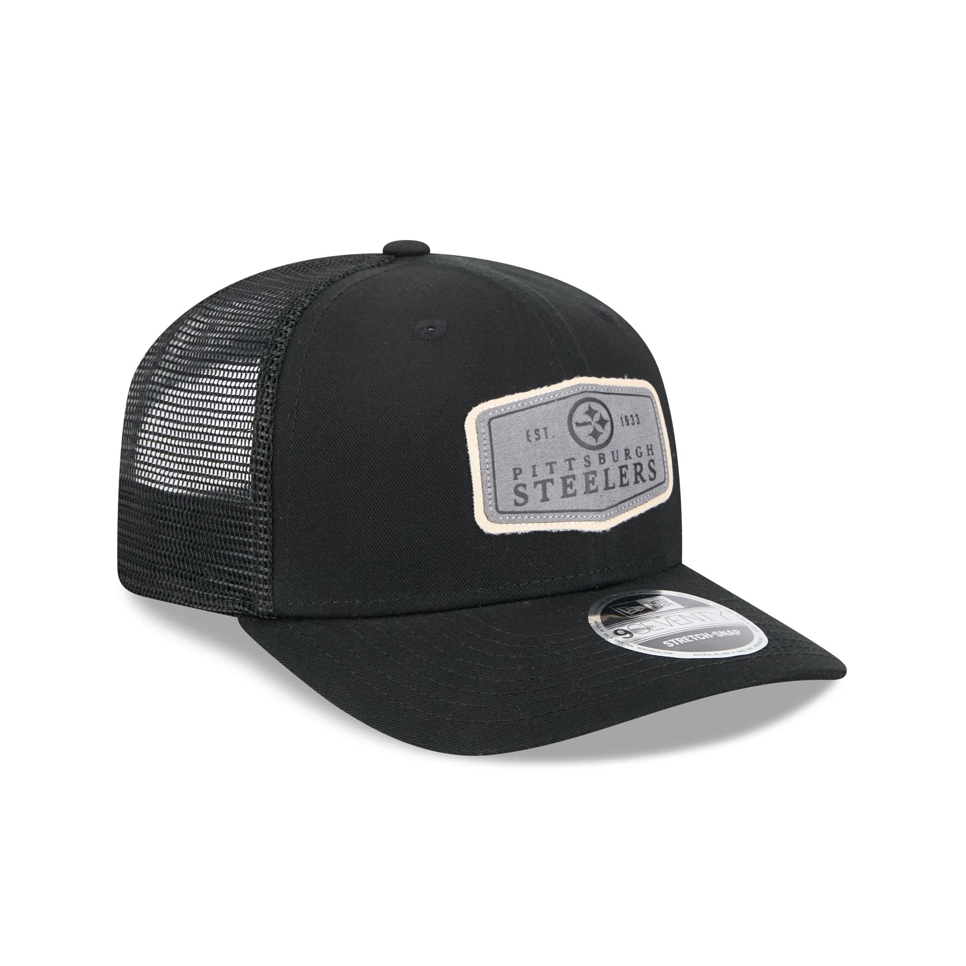 Pittsburgh Steelers Labeled 9SEVENTY Stretch-Snap Hat