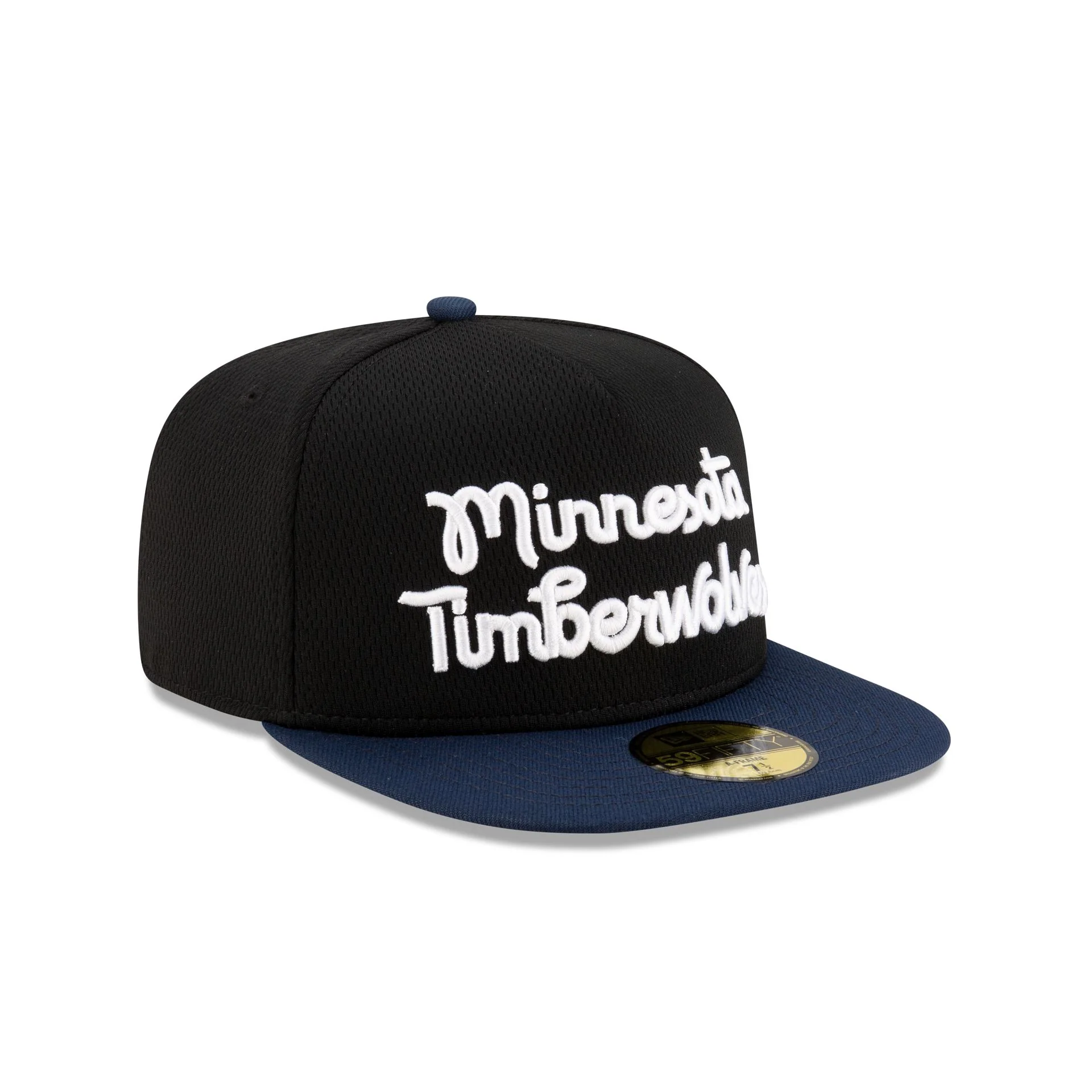 Minnesota Timberwolves Dashmark Mesh 59FIFTY A-Frame Fitted Hat