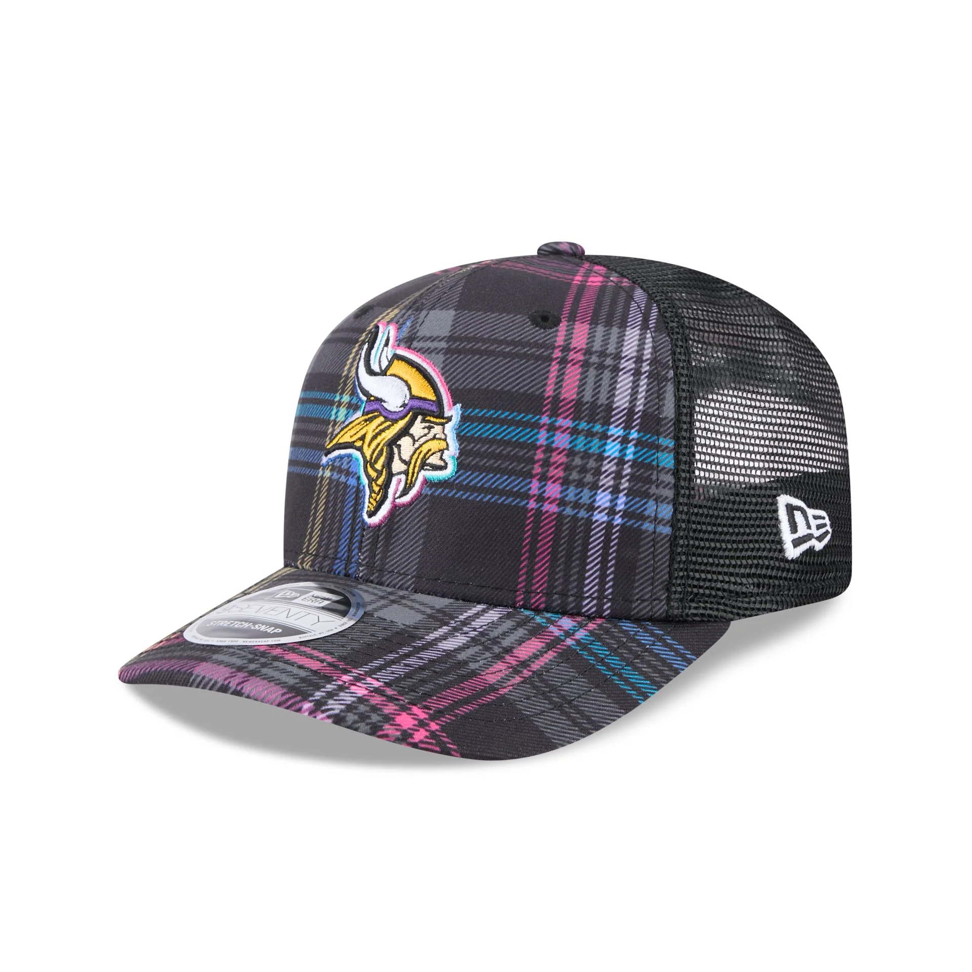 Minnesota Vikings 2024 Crucial Catch 9SEVENTY Trucker Hat