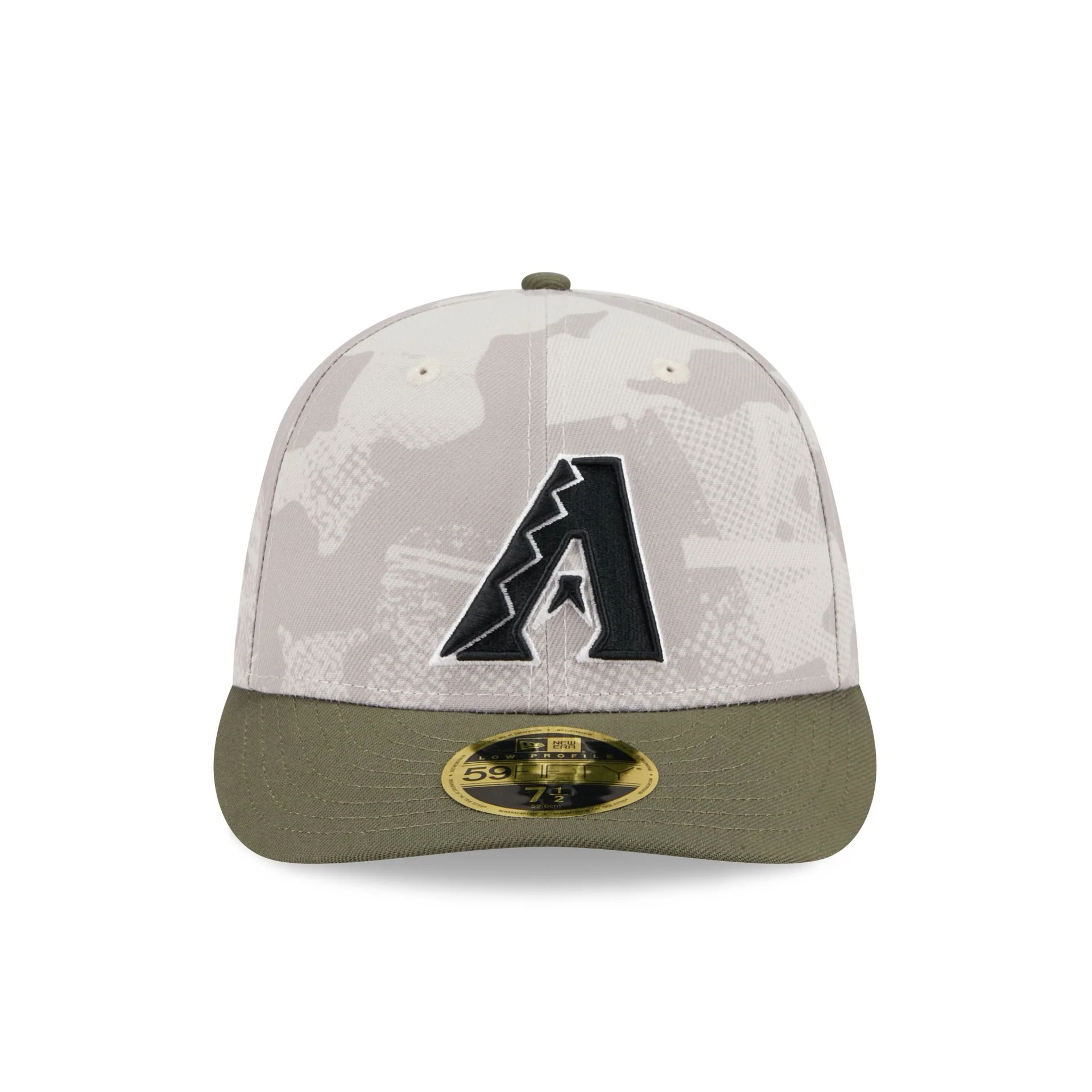 Arizona Diamondbacks Armed Forces Day 2025 Low Profile 59FIFTY Fitted Hat