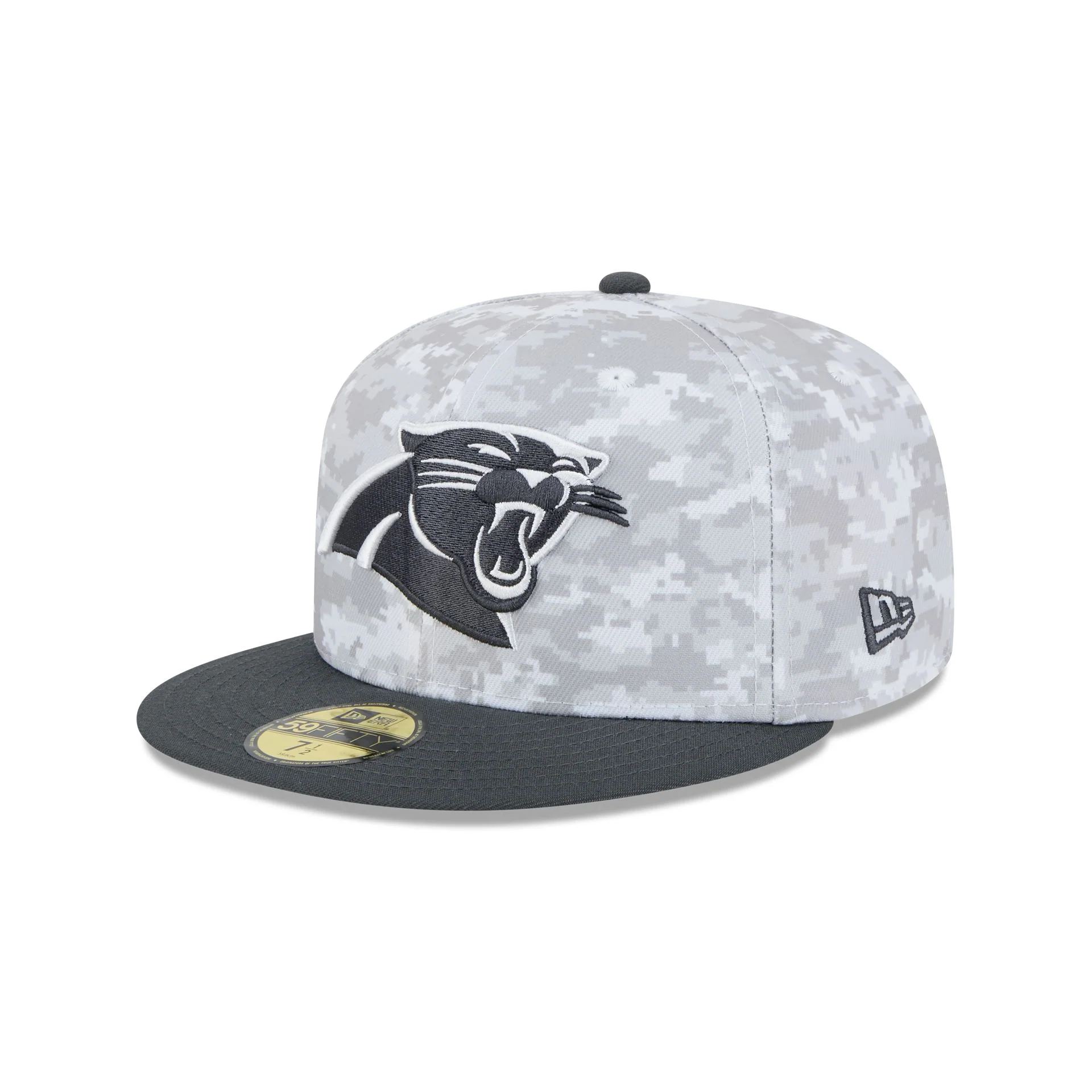 Carolina Panthers 2024 Salute to Service 59FIFTY Fitted Hat
