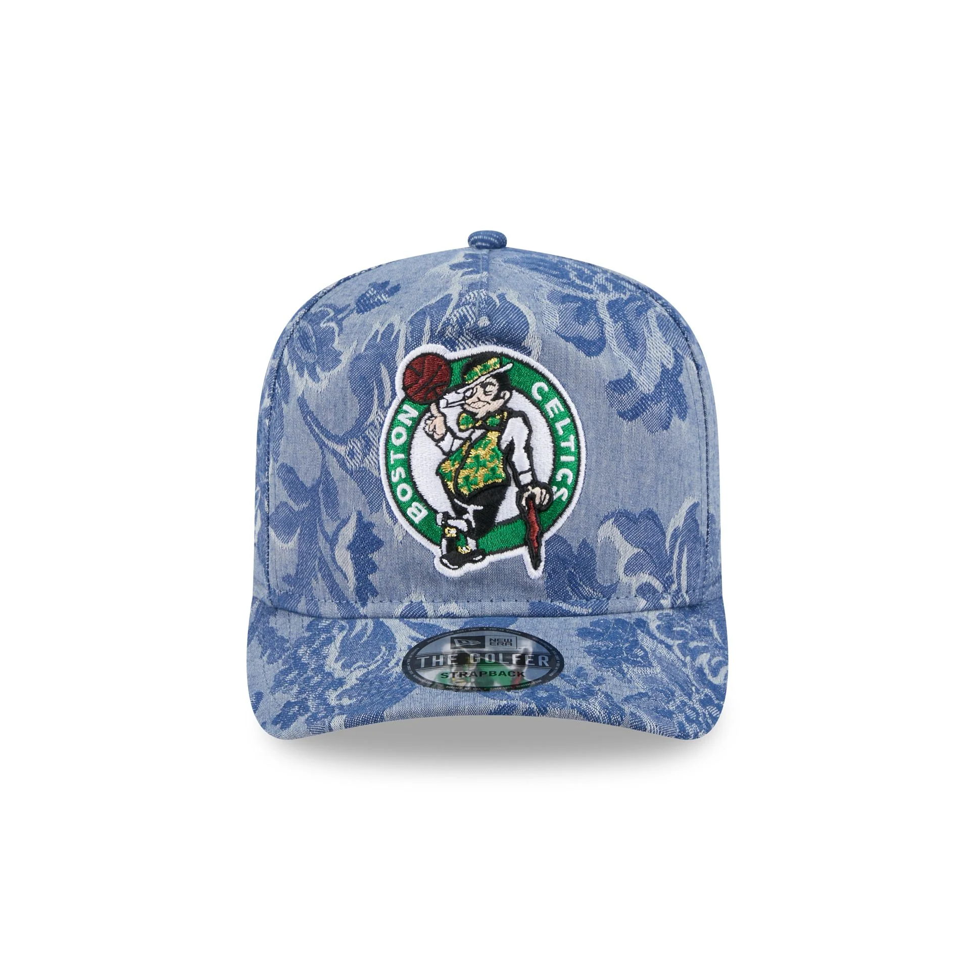 Boston Celtics Denim Jacquard Golfer Hat