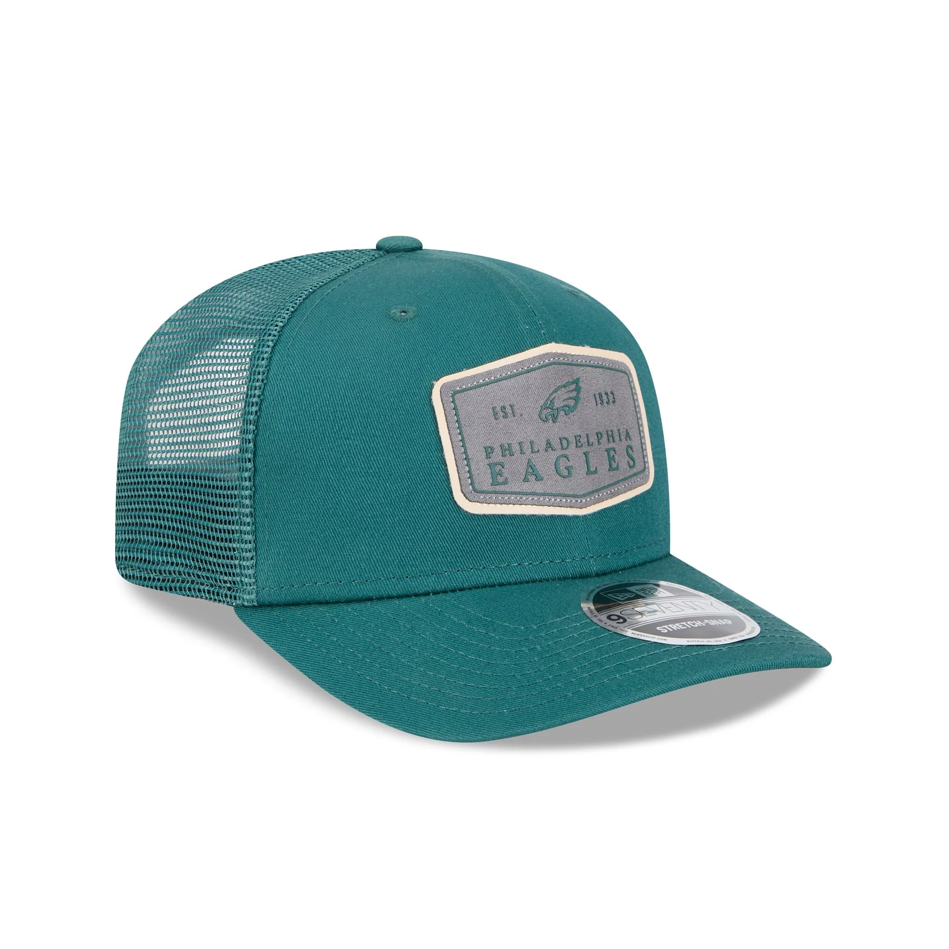 Philadelphia Eagles Labeled 9SEVENTY Stretch-Snap Hat