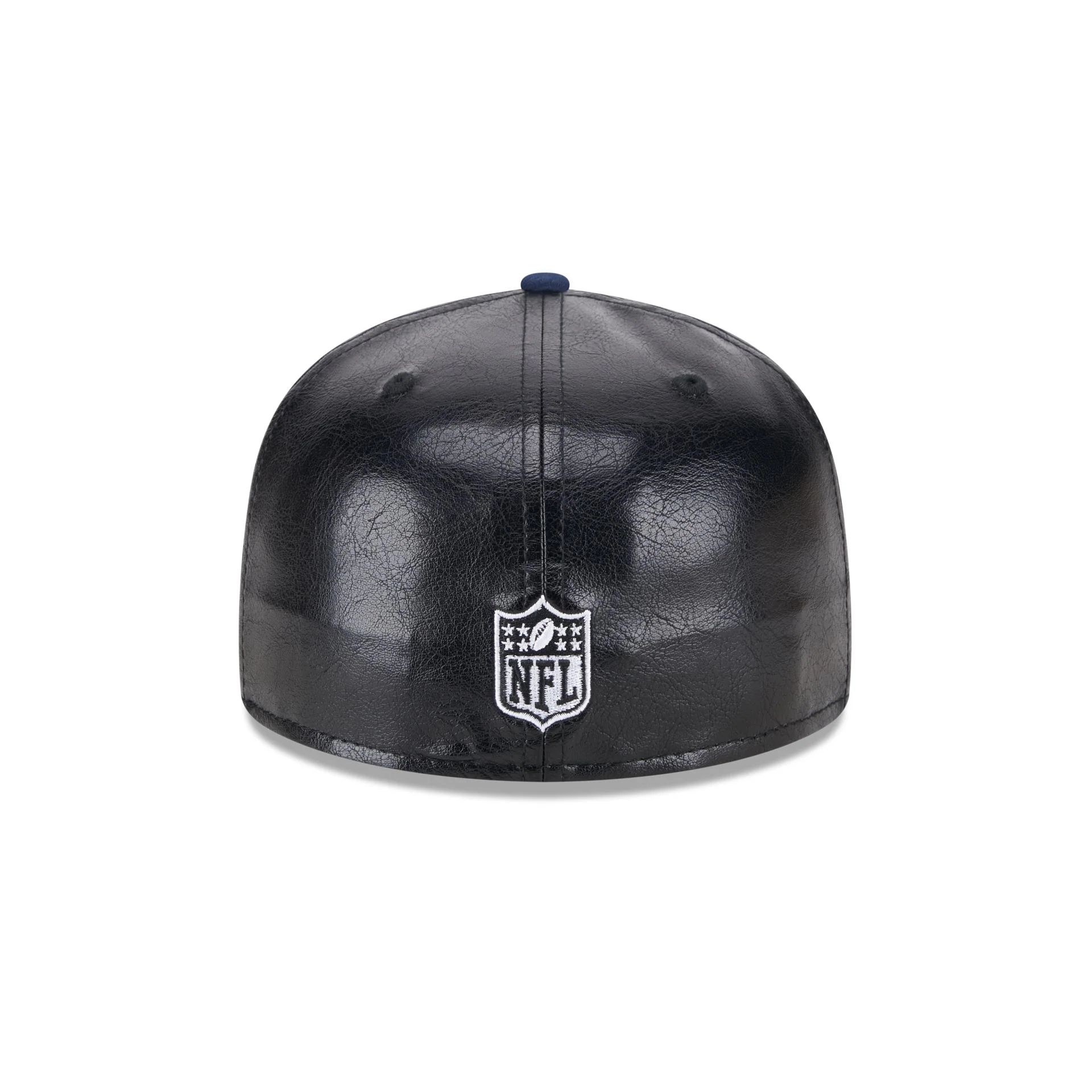 Dallas Cowboys Faux Leather Crown 59FIFTY Fitted Hat