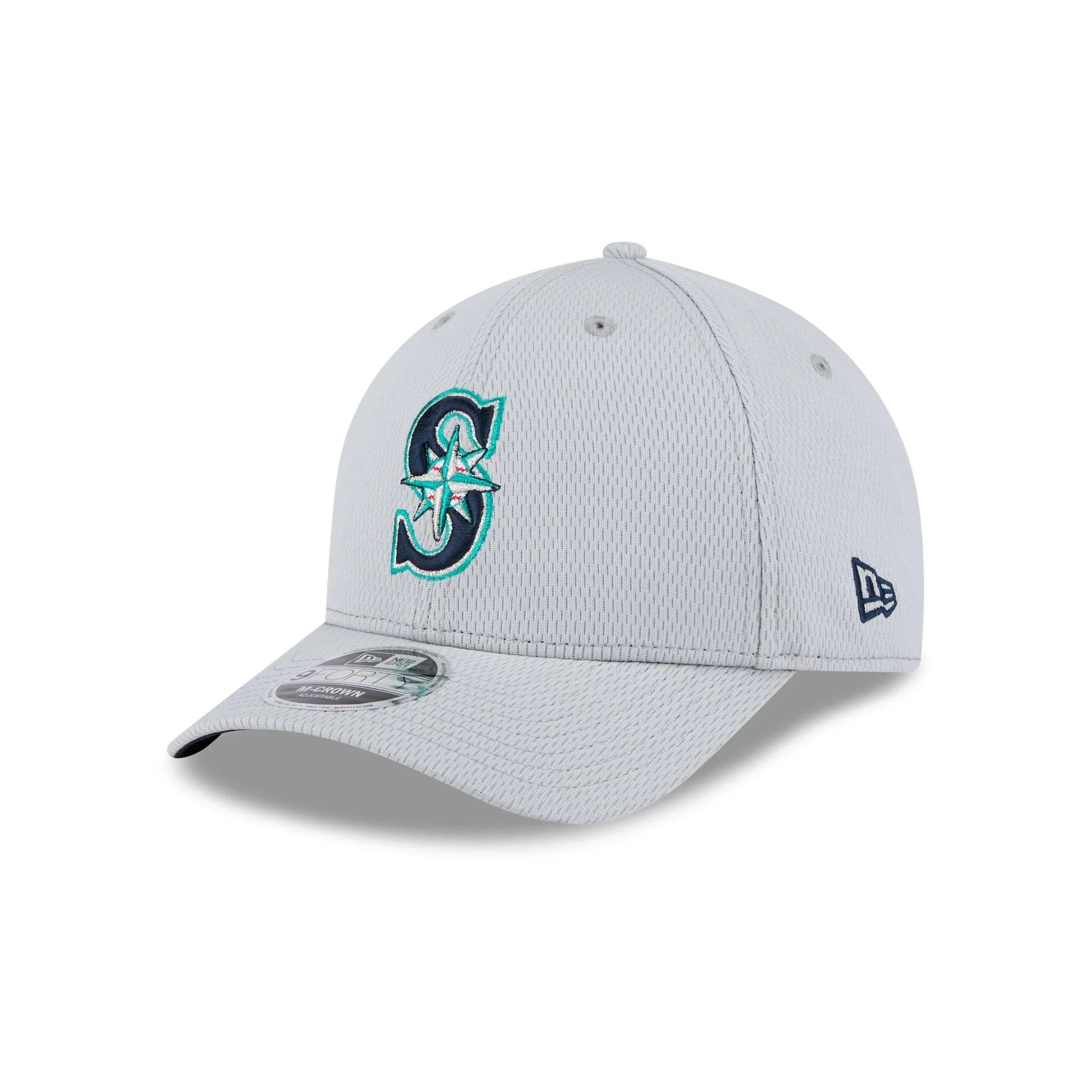 Seattle Mariners 2025 Clubhouse Gray 9FORTY M-Crown Snapback Hat