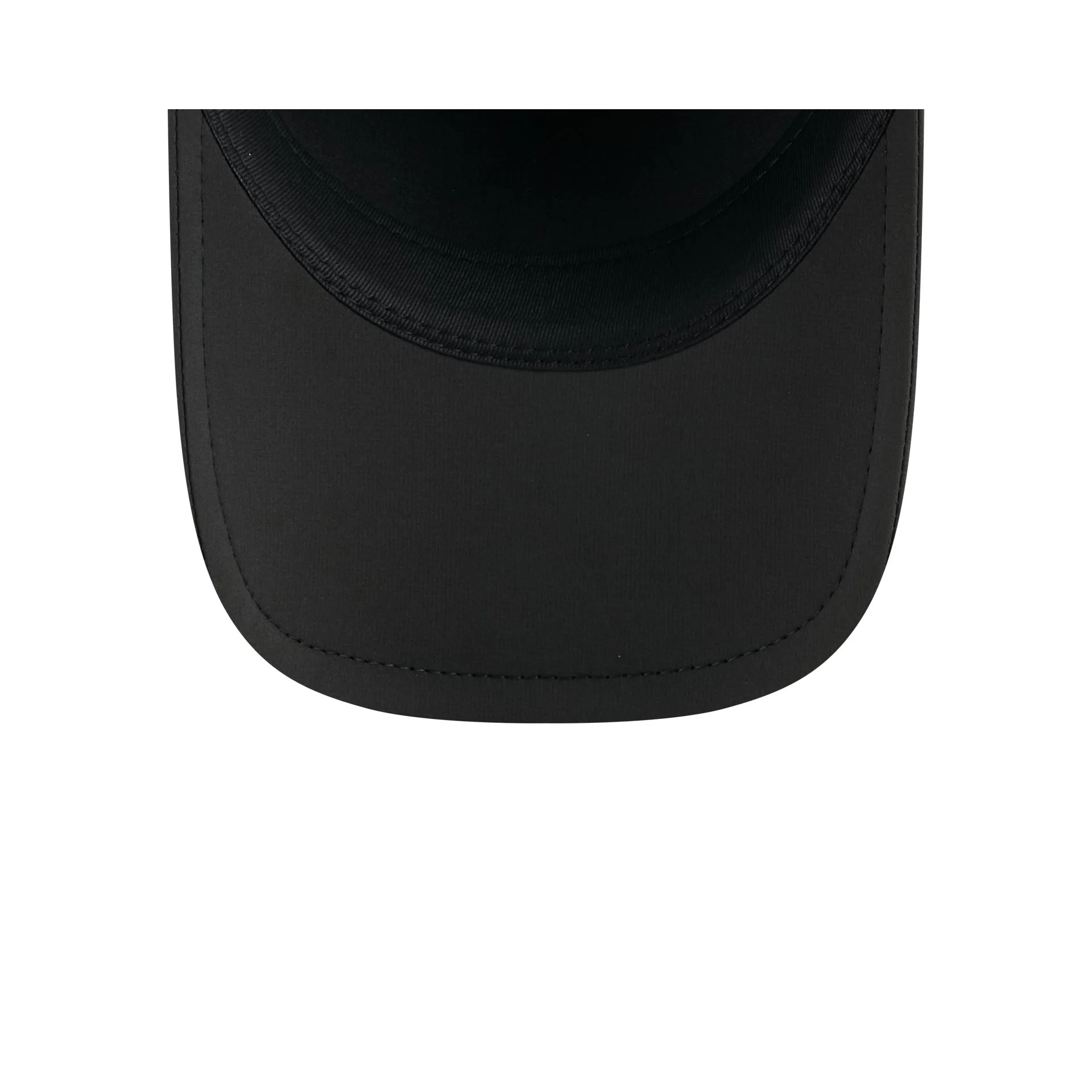 Houston Astros Black Poly Runner Adjustable Hat