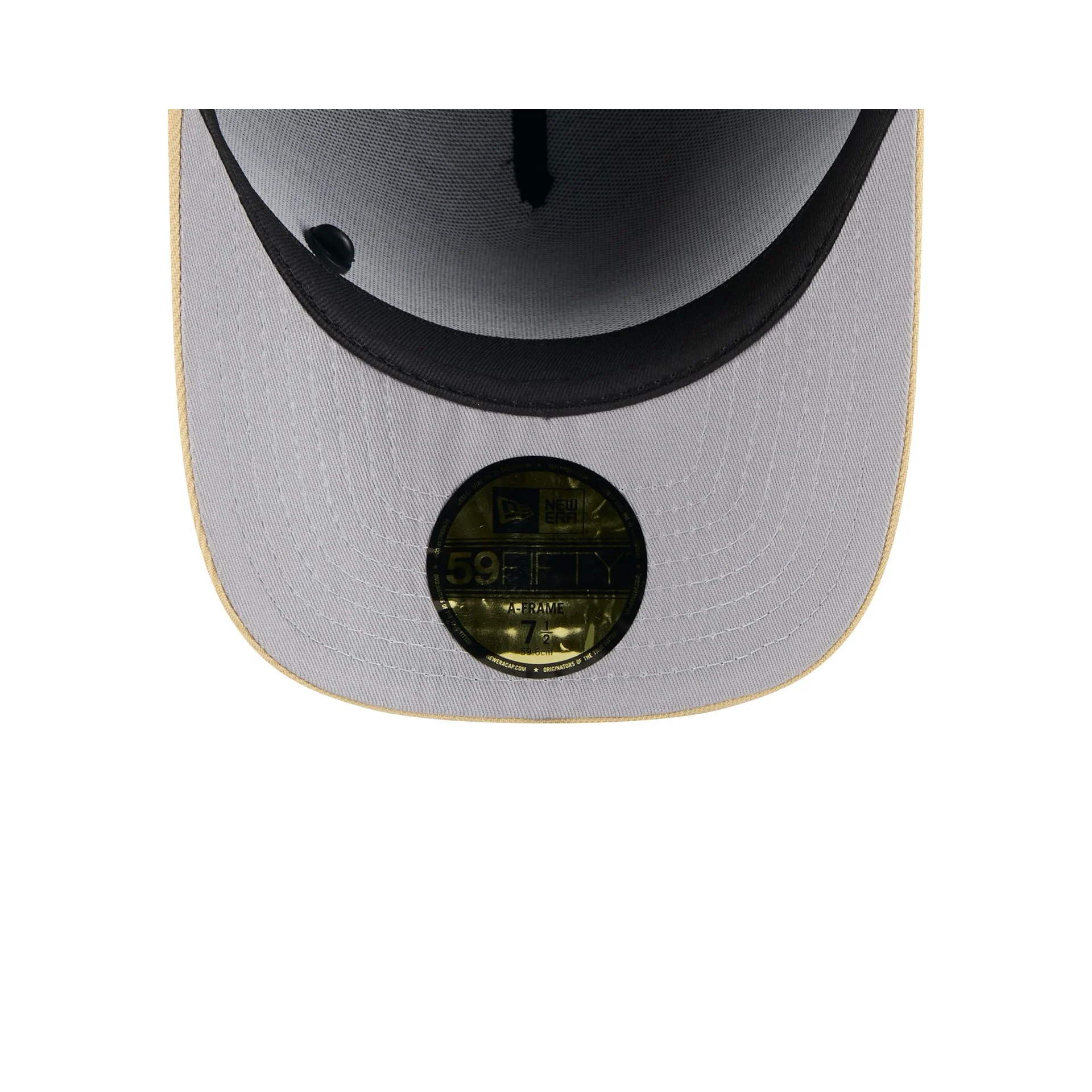 New Orleans Saints 2025 Draft Black 59FIFTY A-Frame Fitted Hat