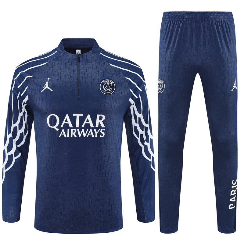 Tracksuit Paris Blue/White Fourth Kit 25/26