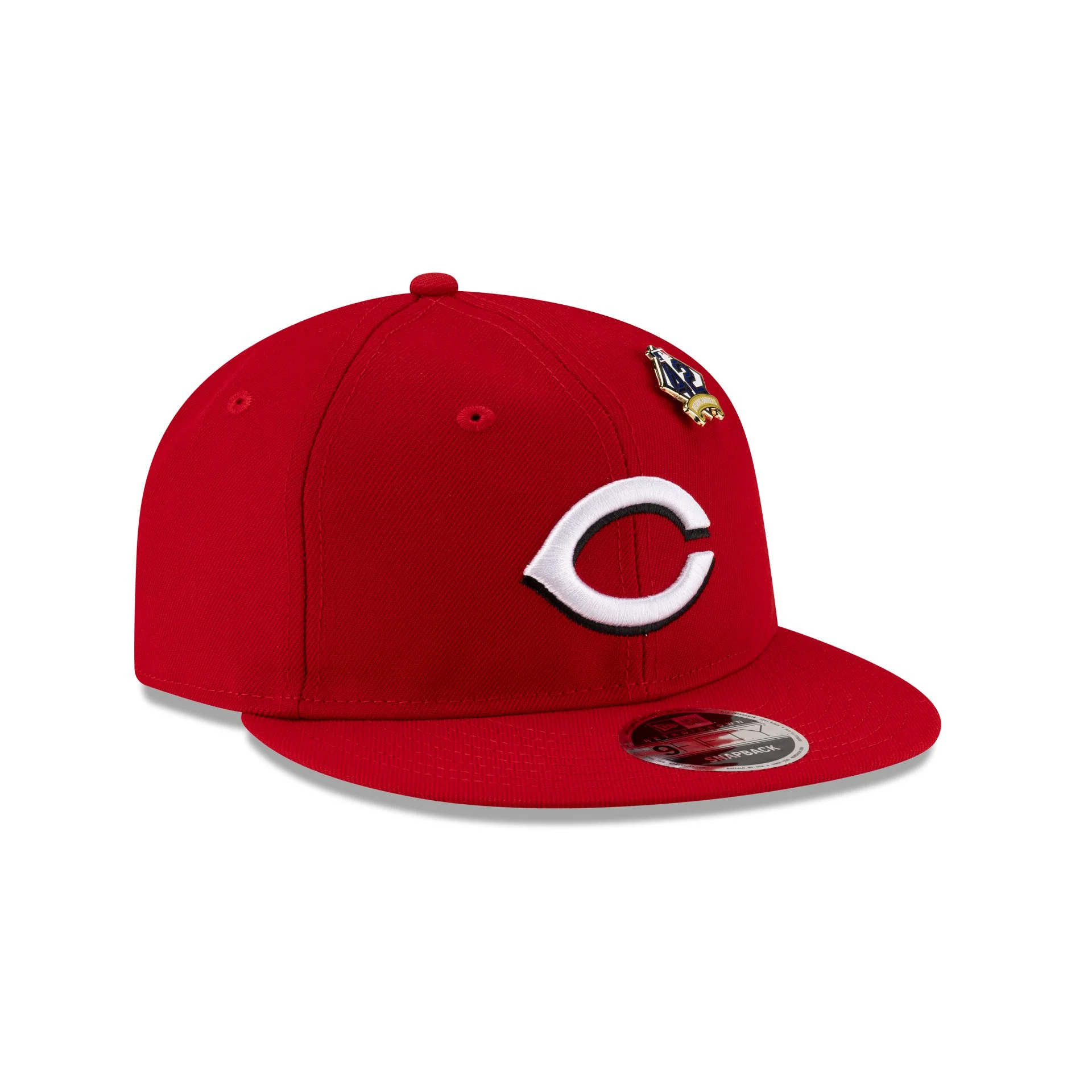 Cincinnati Reds Jackie Robinson Day 2025 Retro Crown 9FIFTY Snapback Hat