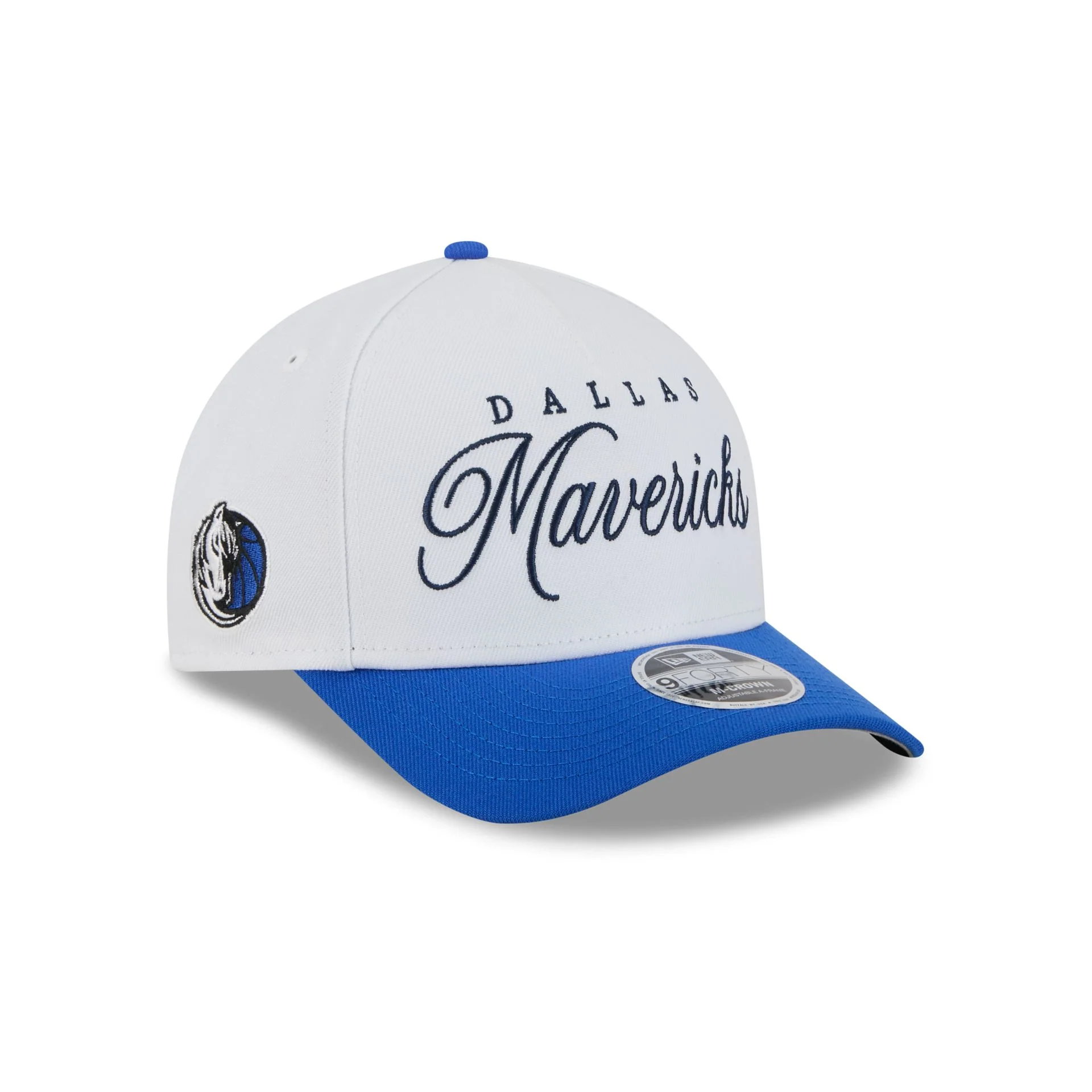 Dallas Mavericks 2025 Draft 9FORTY M-Crown A-Frame Snapback Hat